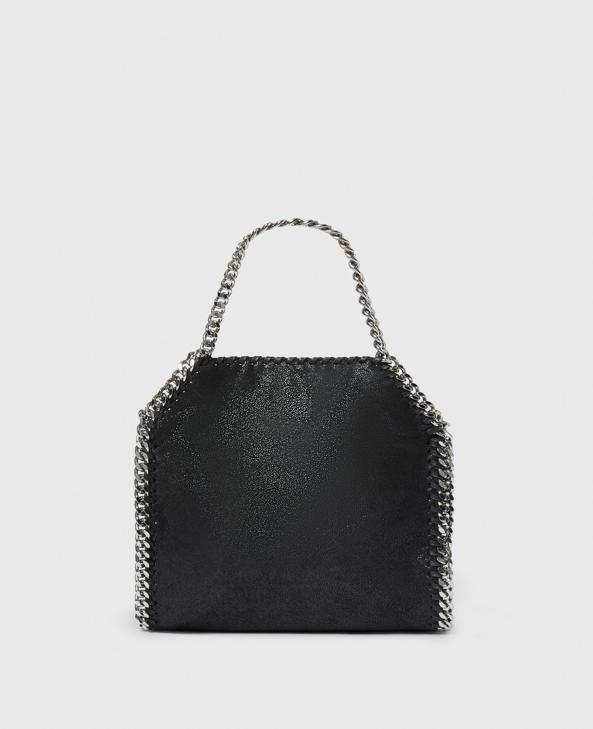 【Stella McCartney】Mini Falabella Eco Woven ★関税送料込み Women Black Falabella Mini Tote Bag | Stella McCartney HK