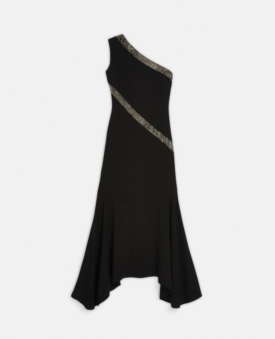 Asymmetric Wave Dress - 3  Asymmetrical dress, Full length dress, Dress