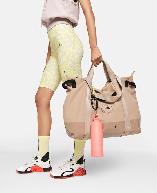Adidas by Stella McCartney Black Gunmetal Yoga Bag, Women's