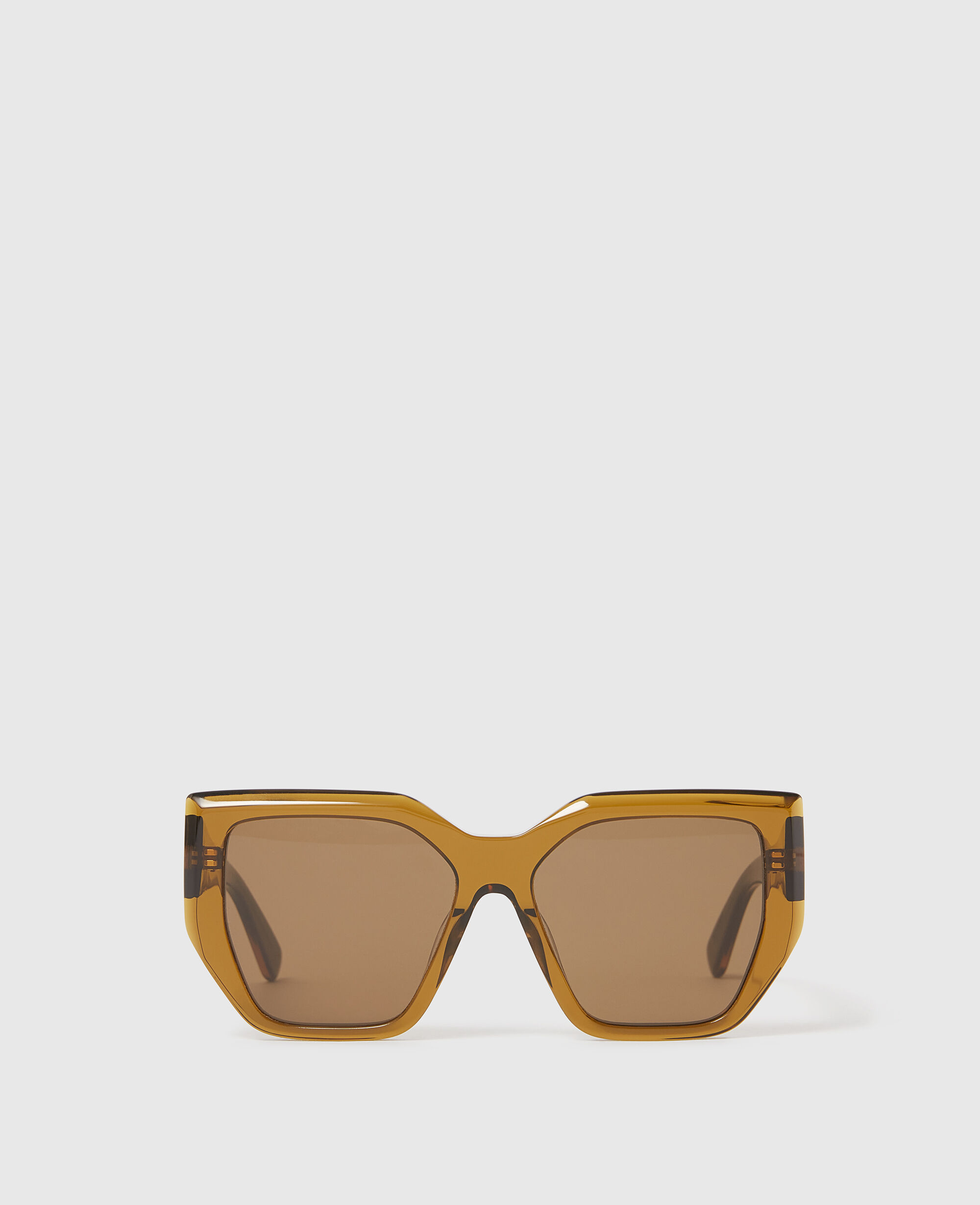 サングラス STELLA MCCARTNEY Woman Sunglasses Brown SC40046I 53N New STELLA MCCARTNEY SC40046I 53N Dark Havana/Green 54-18