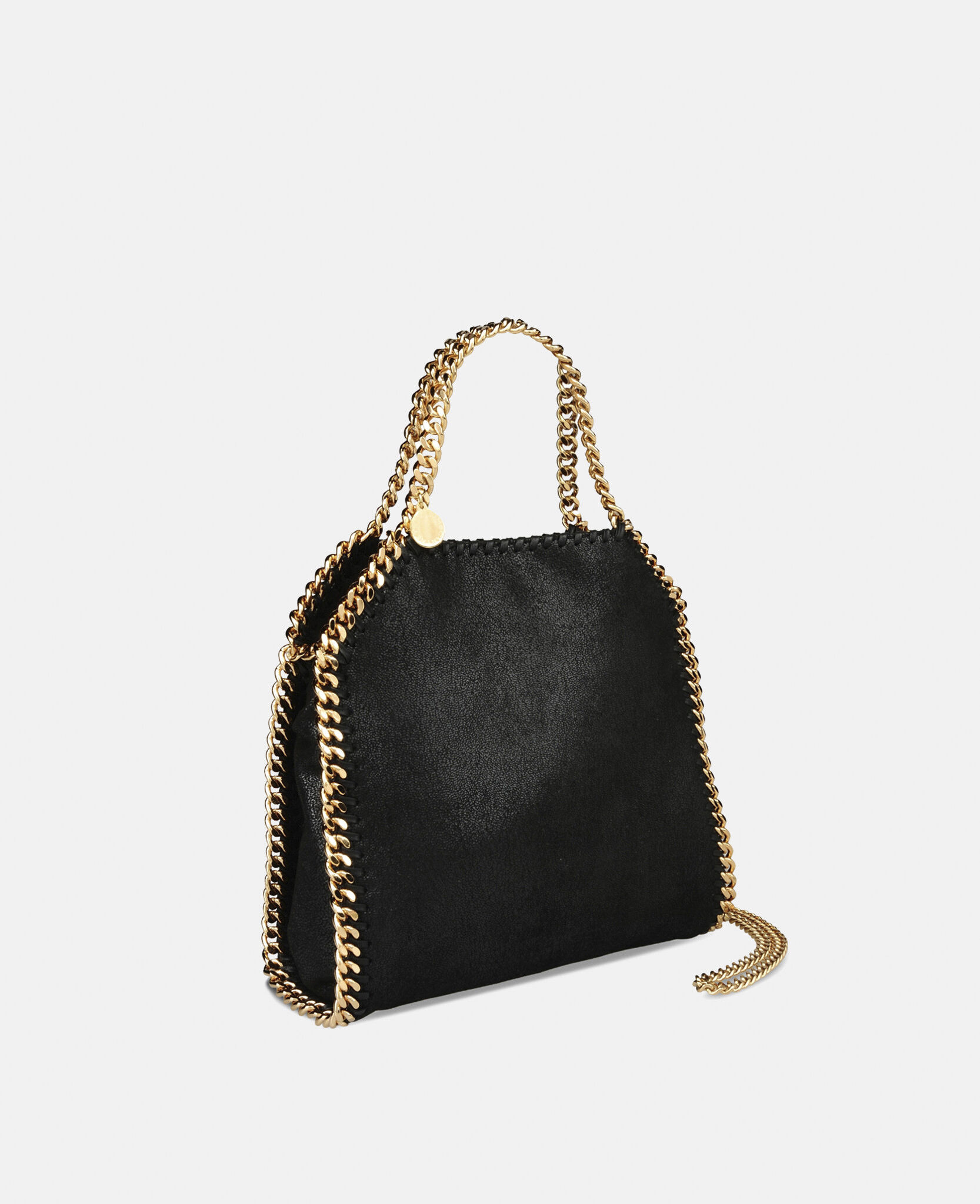 高品質の激安 McCartney 【Stella 】MINI black FALABELLA ショルダー