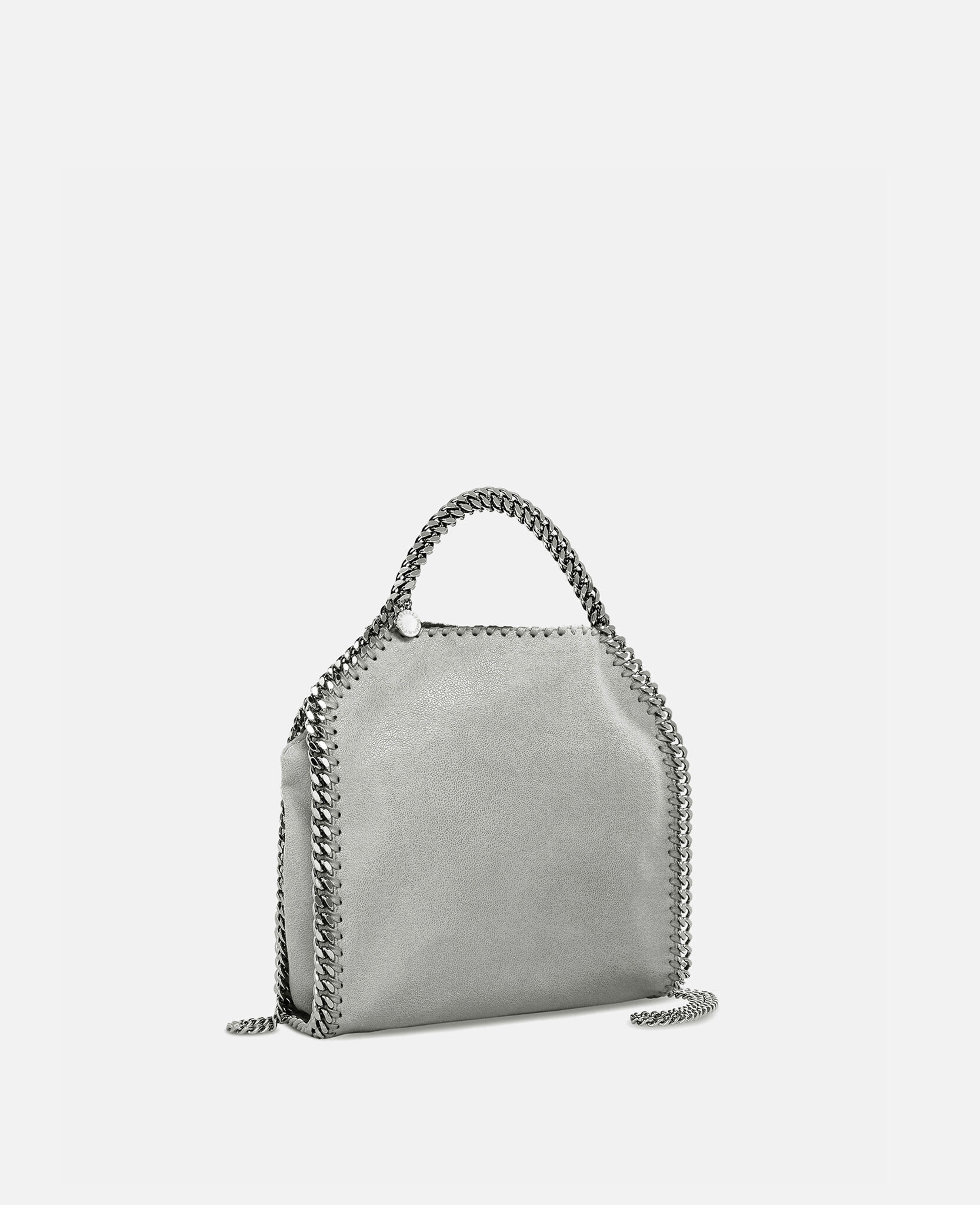 Women Grey Falabella Tiny Tote Bag | Stella McCartney US