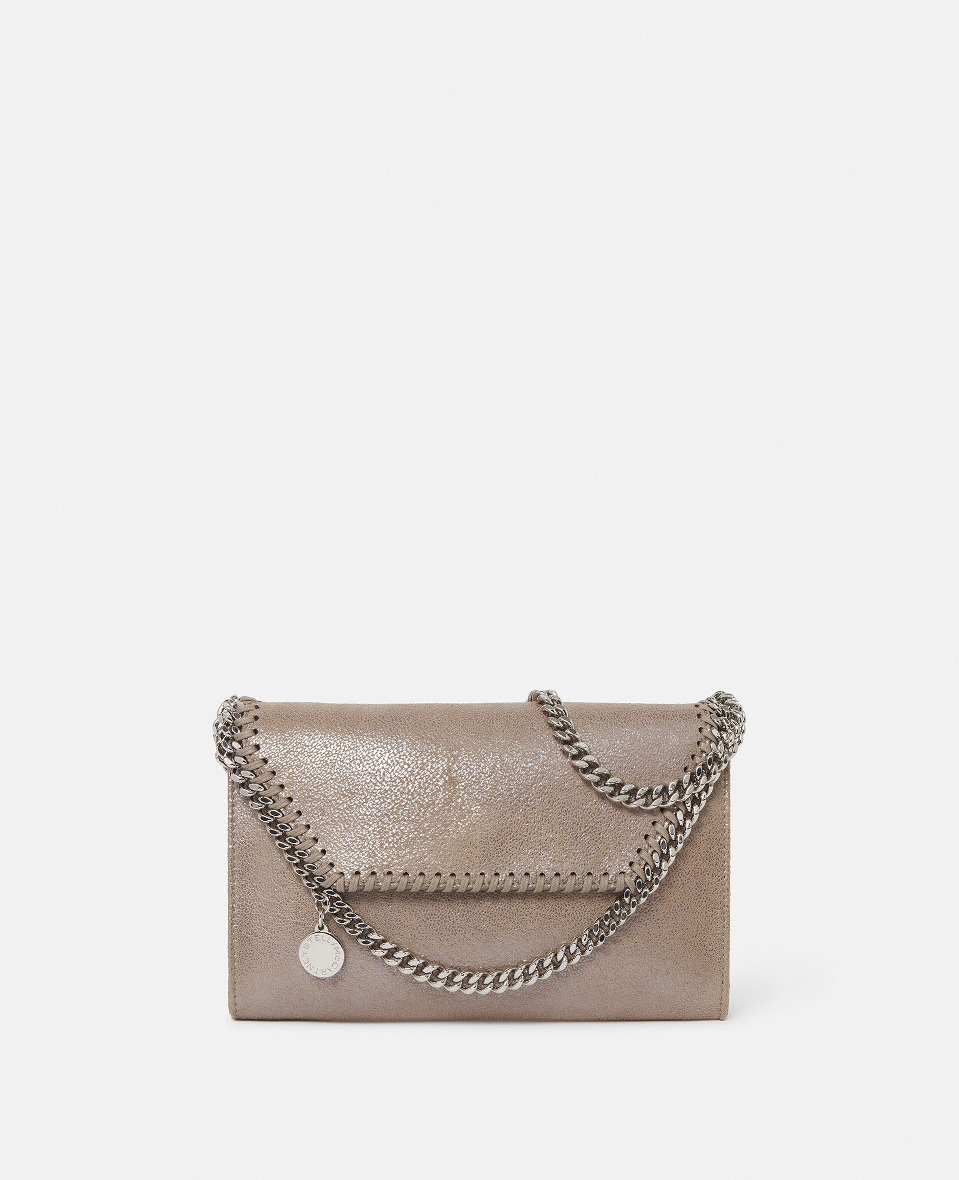 Falabella Wallet Crossbody Bag-Pink-model
