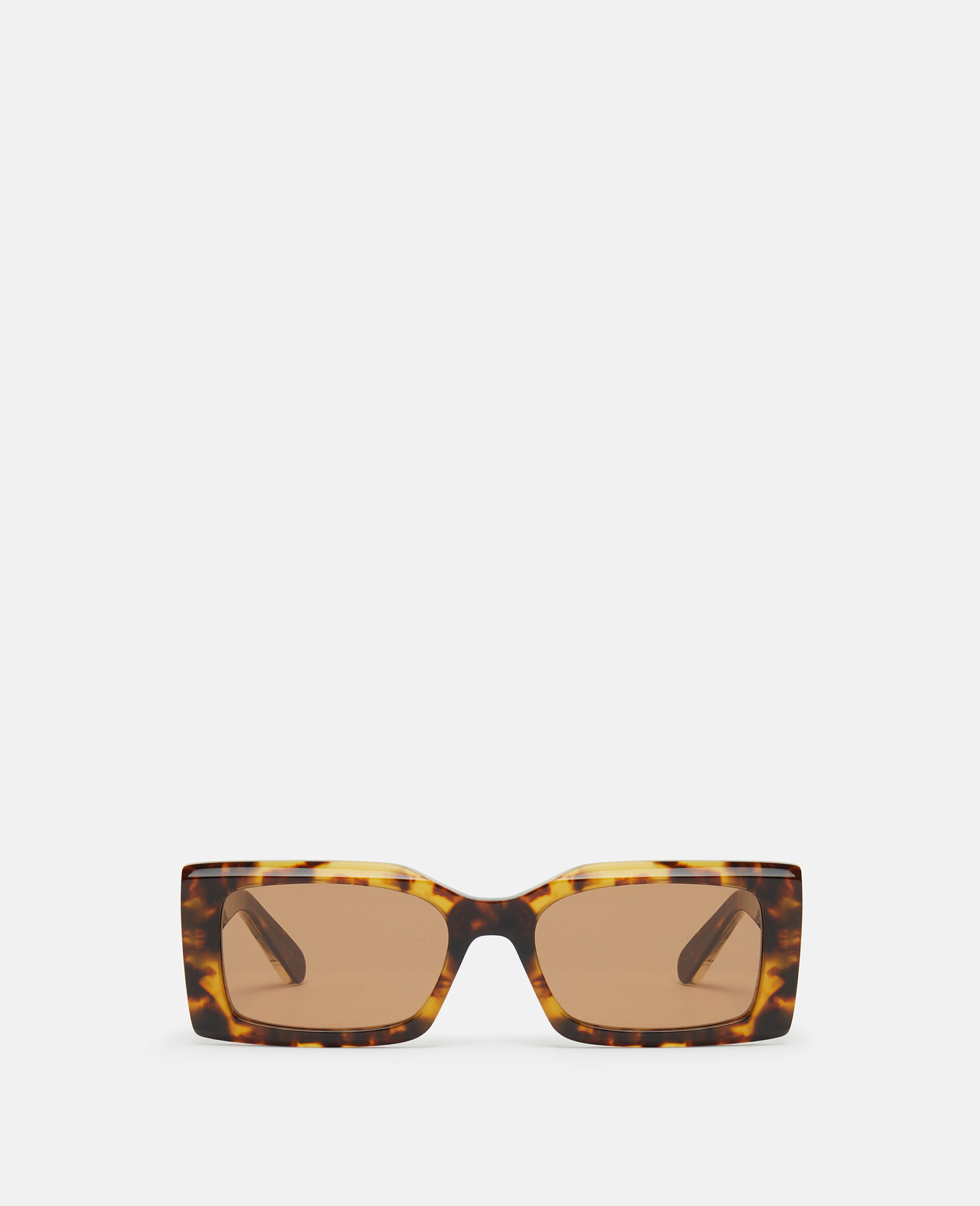 Logo-Engraved Rectangular Sunglasses-블랙-large image number 0