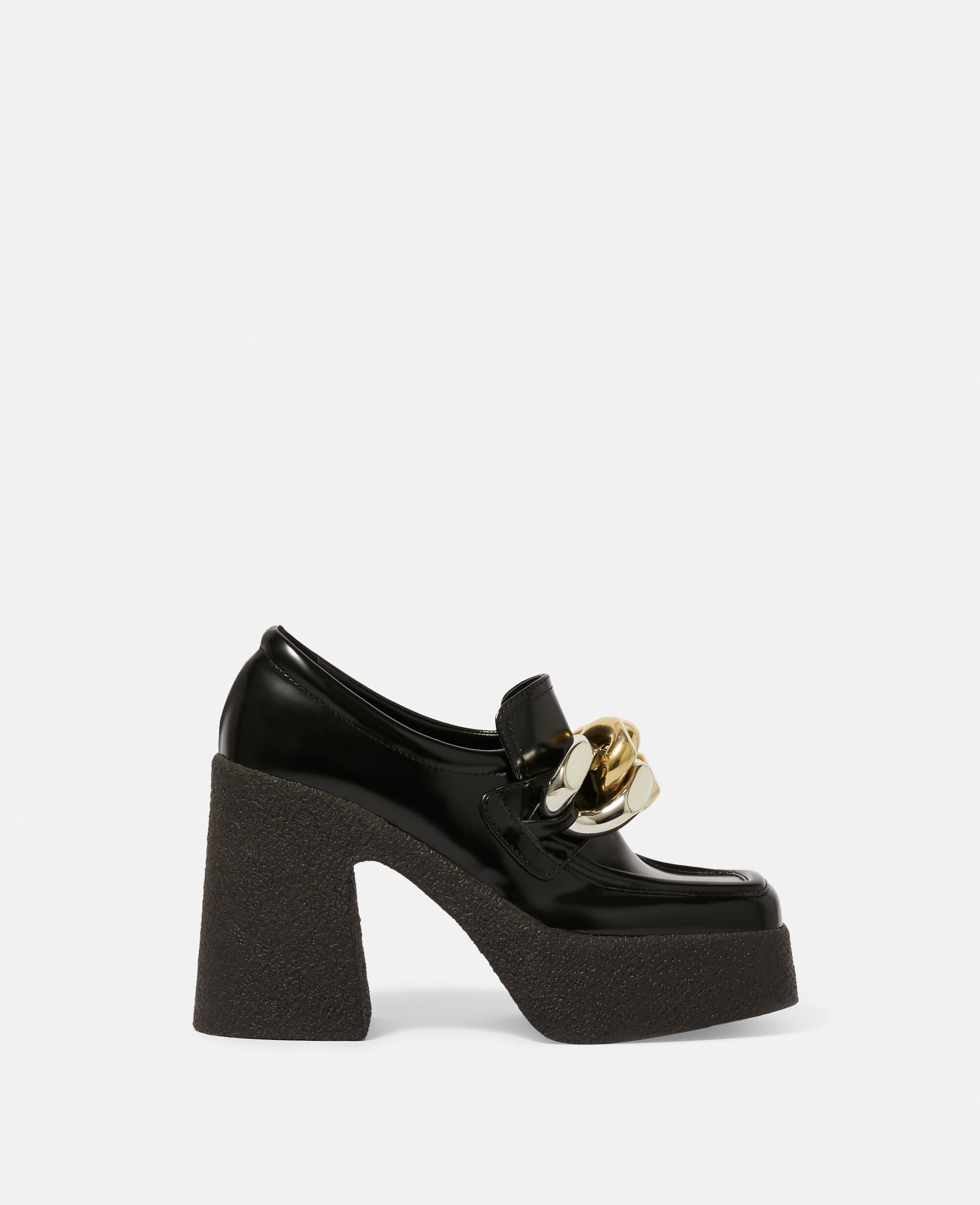 Women Black Skyla Loafer | Stella McCartney US