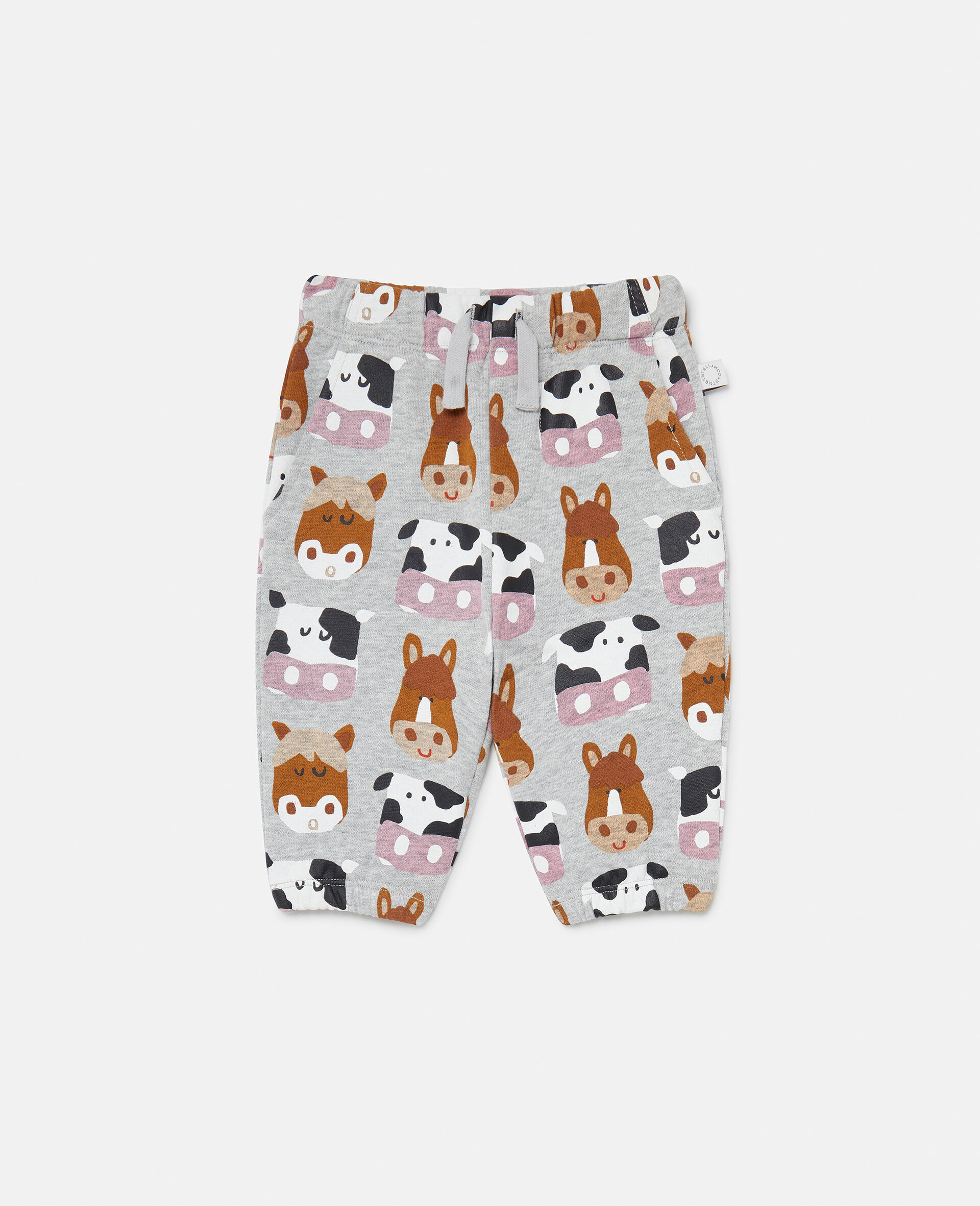 Animal Pattern Joggers-Multicoloured-large image number 0