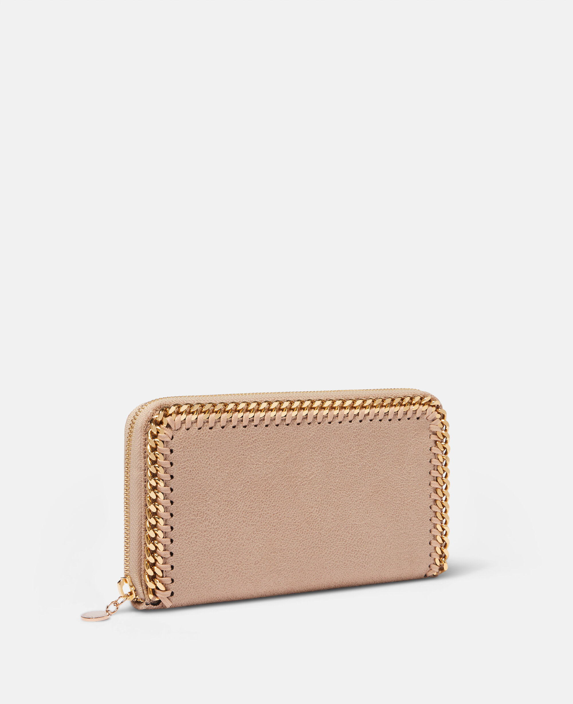 Women Clotted Cream Falabella Zip Continental Wallet | Stella