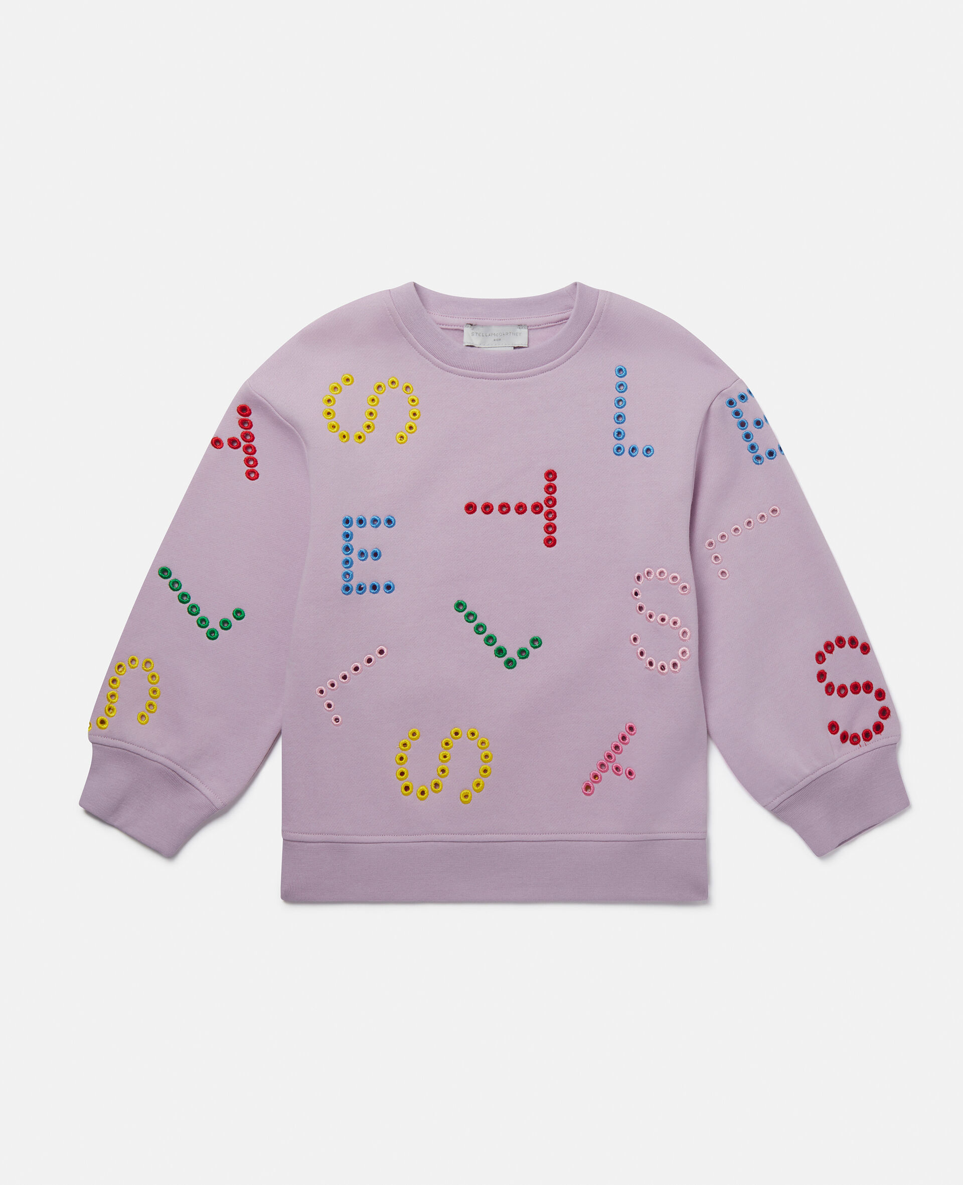 Stella Pattern Sweatshirt-Pink-large image number 0