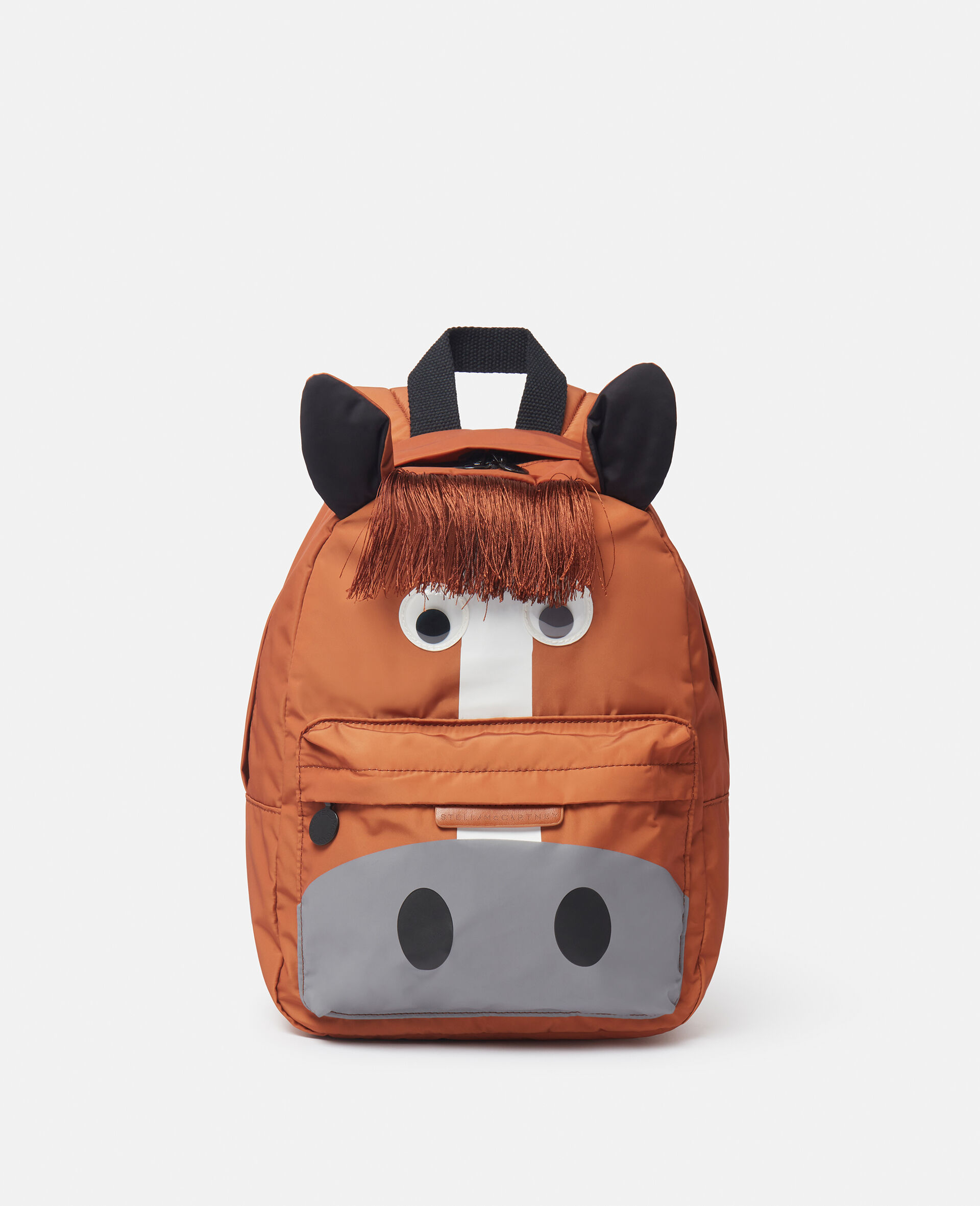 Horse Graphic Backpack-Brown-large image number 0