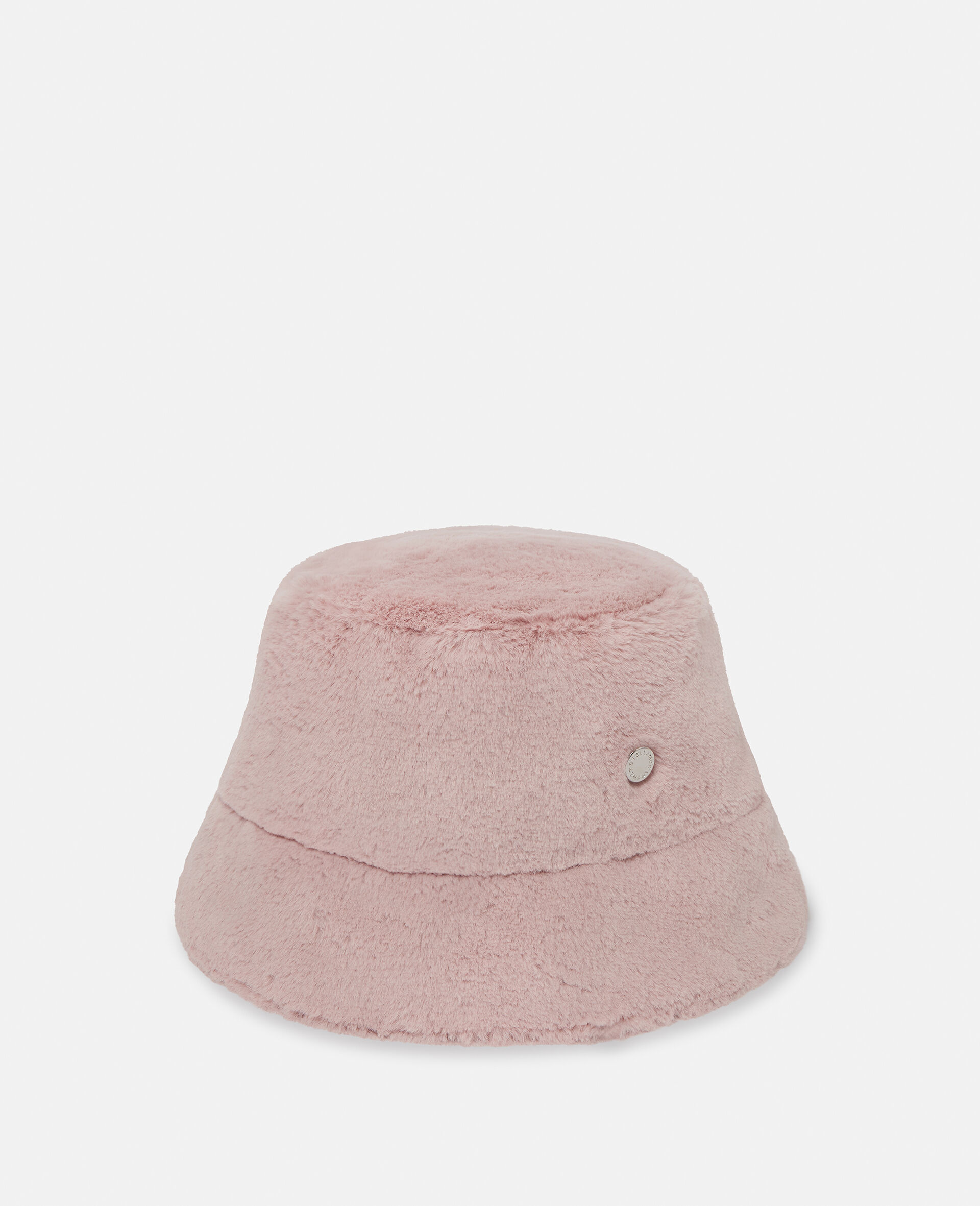 Cappello a Secchiello in Morbido Teddy-Rosa-large image number 0