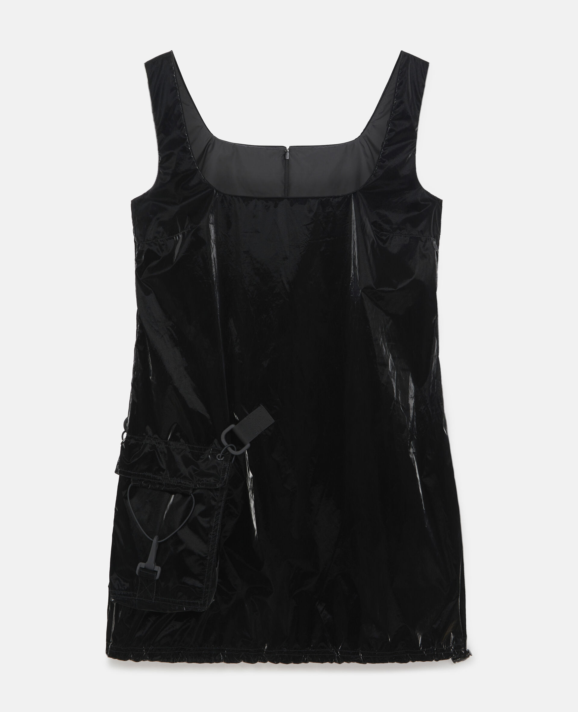 Women Black Belted Mini Dress | Stella McCartney AU