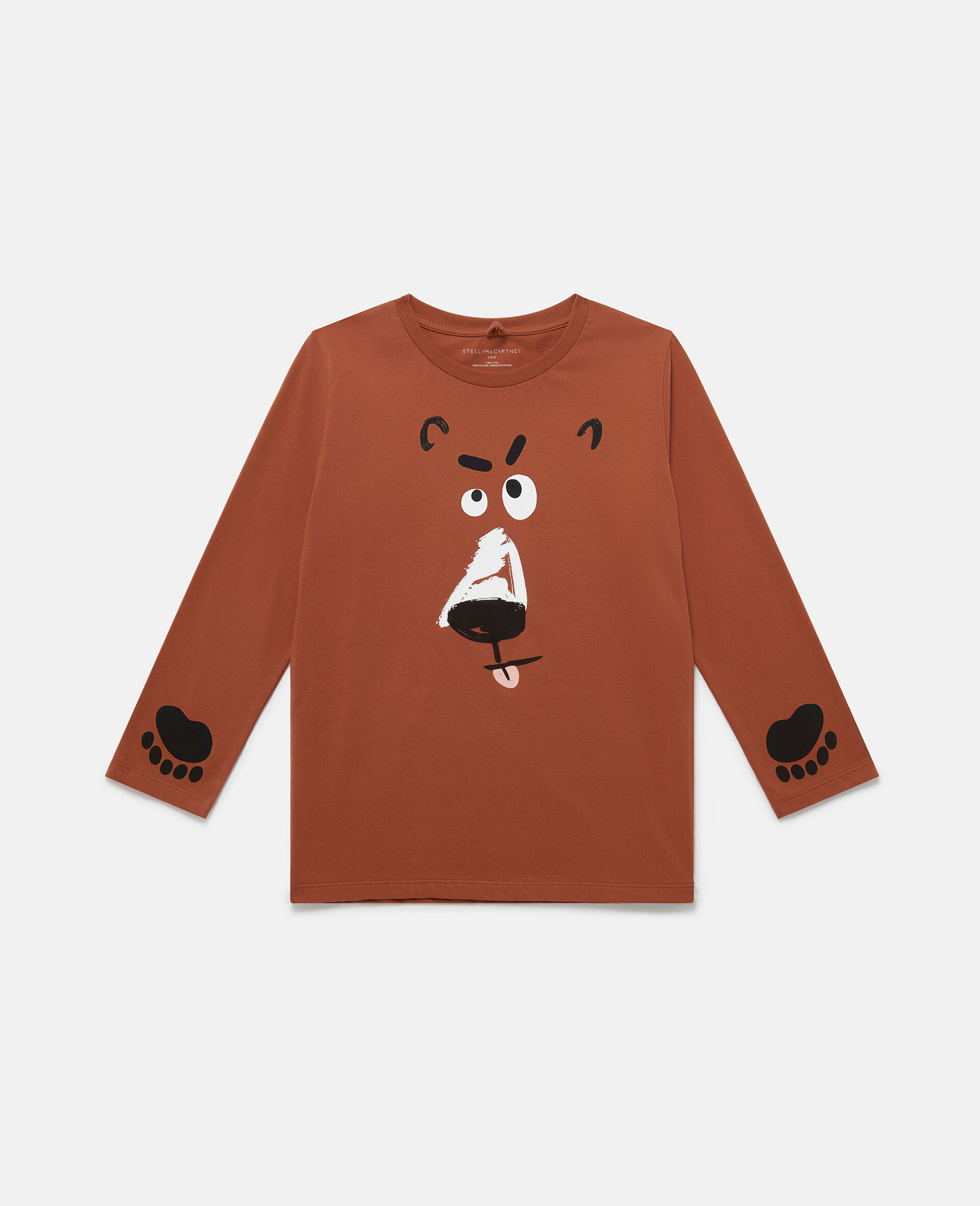 Grizzly Bear Sweatshirt-Brown-large image number 0
