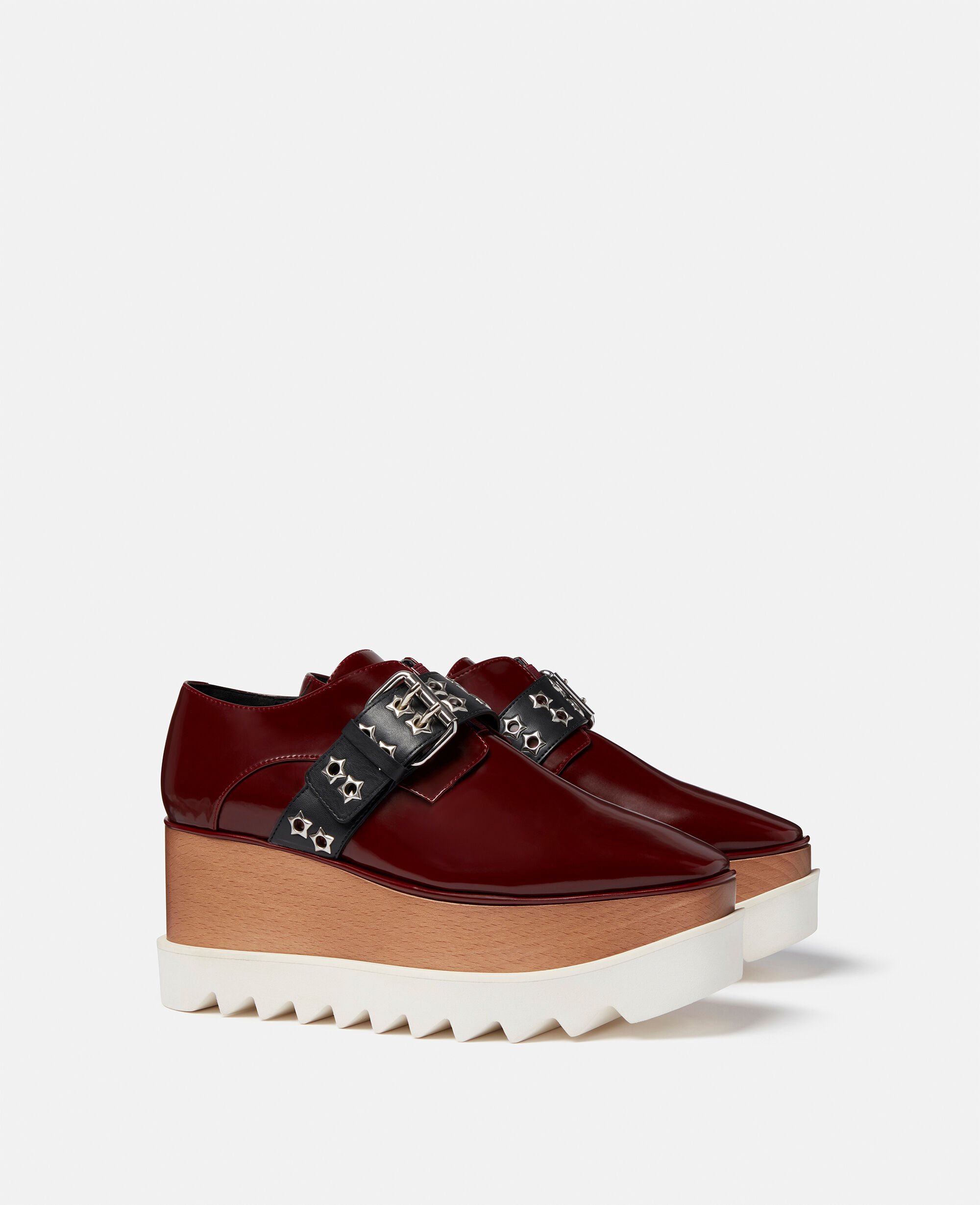 Women Plum Elyse Stud Band Platform Shoes | Stella McCartney US