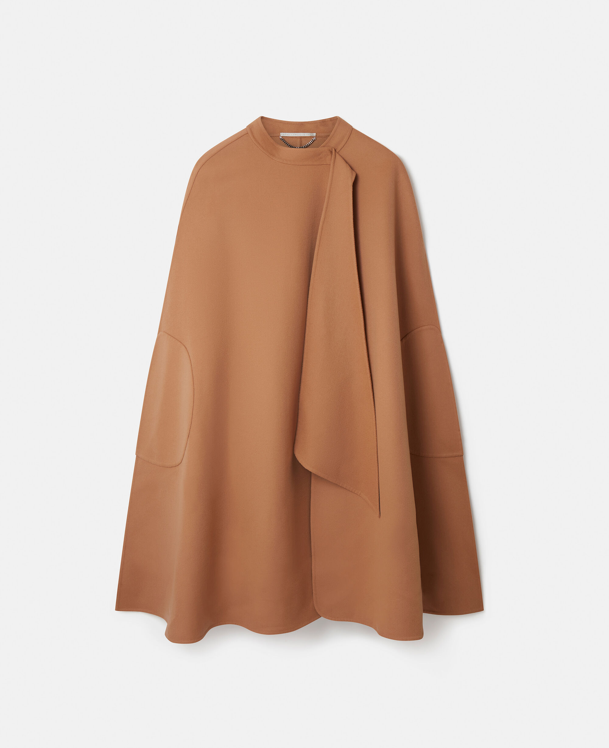 Beige 2025 cape coat