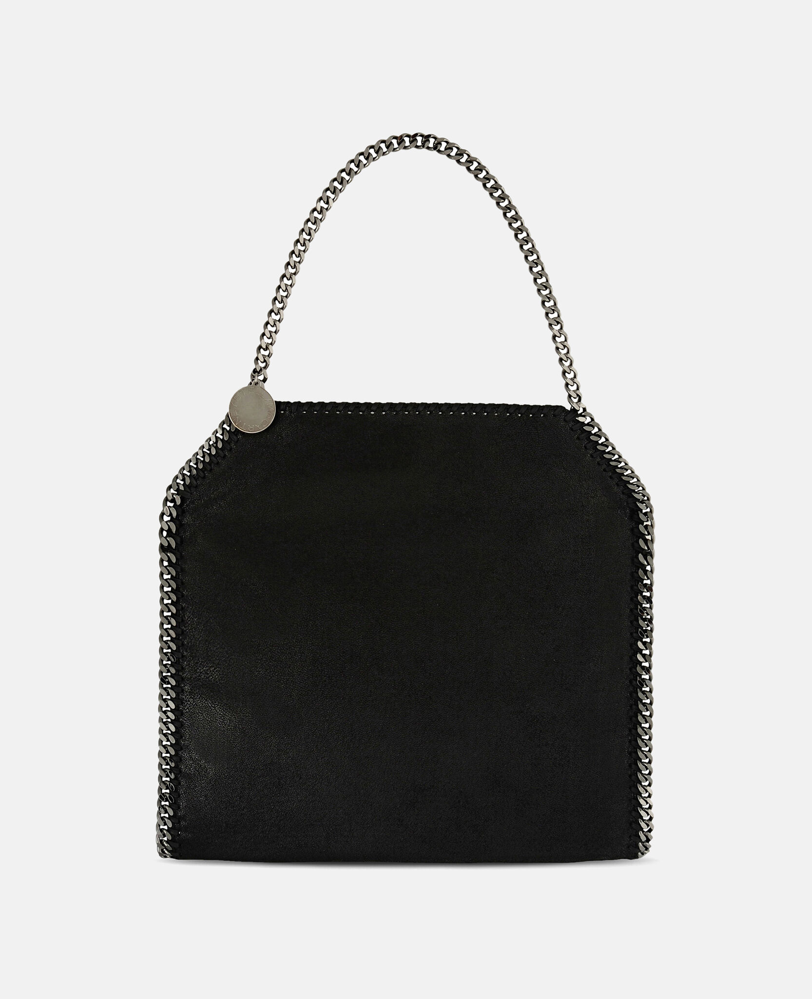 Stella McCartney Falabella Mini Tote Bag & Small Flap Wallet Grey Made in  Italy
