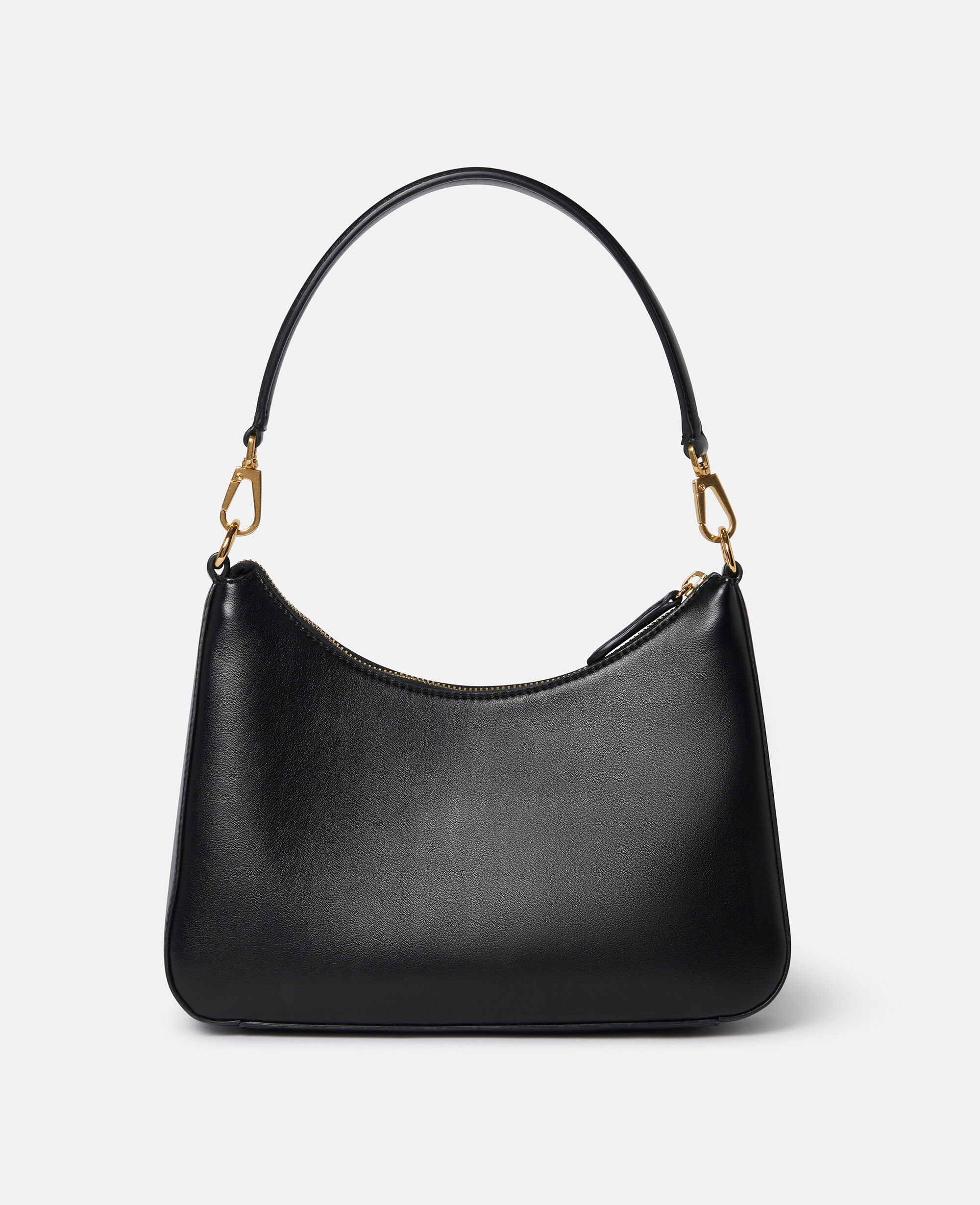 Women Black Logo Small Shoulder Bag | Stella McCartney US