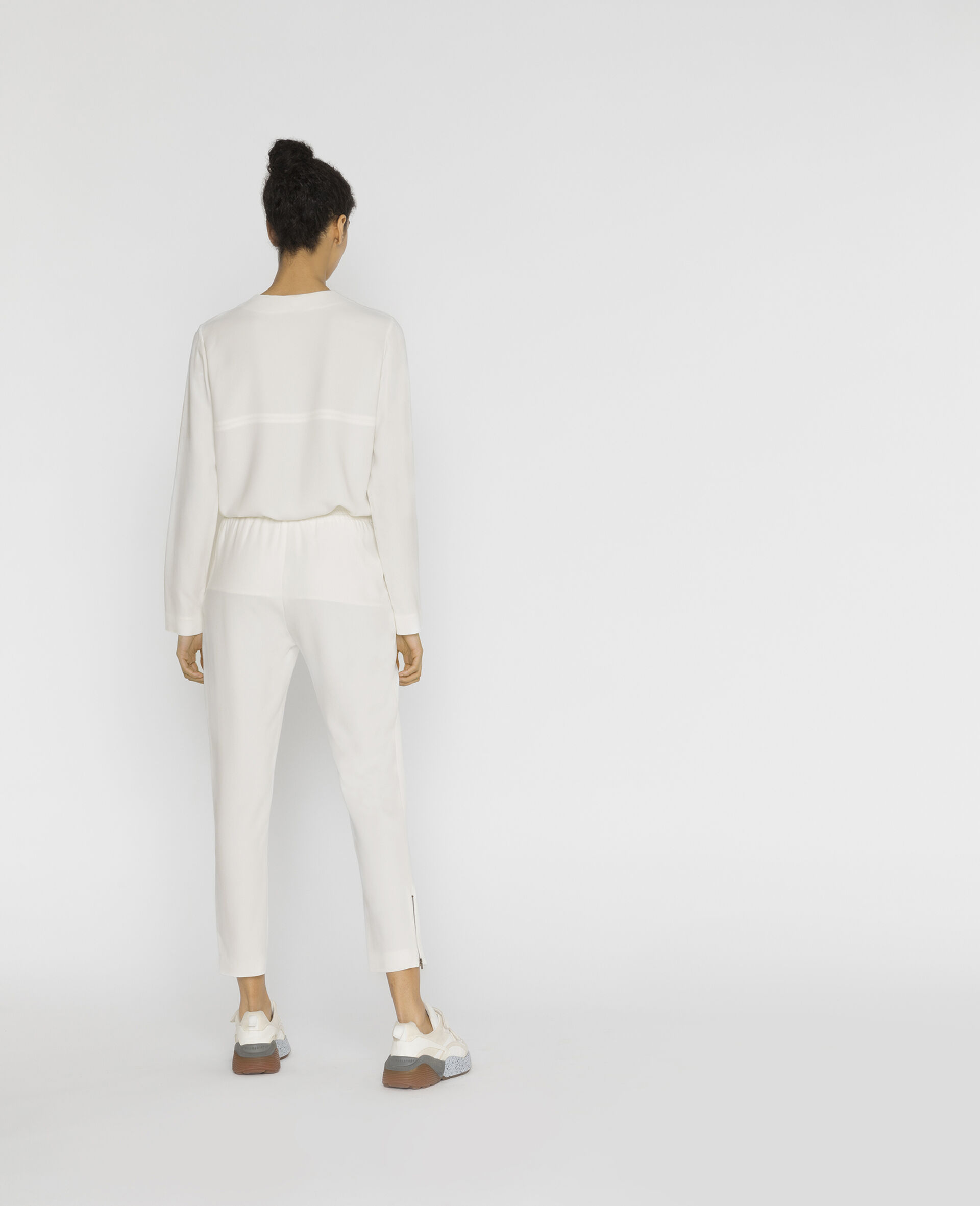 Tamara Trousers-White-model