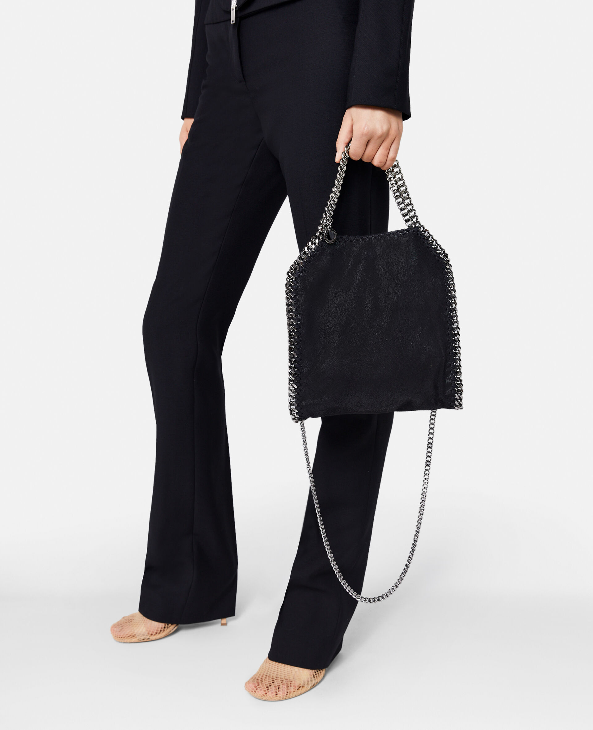 Stella McCartney Black Tiny Falabella Bag