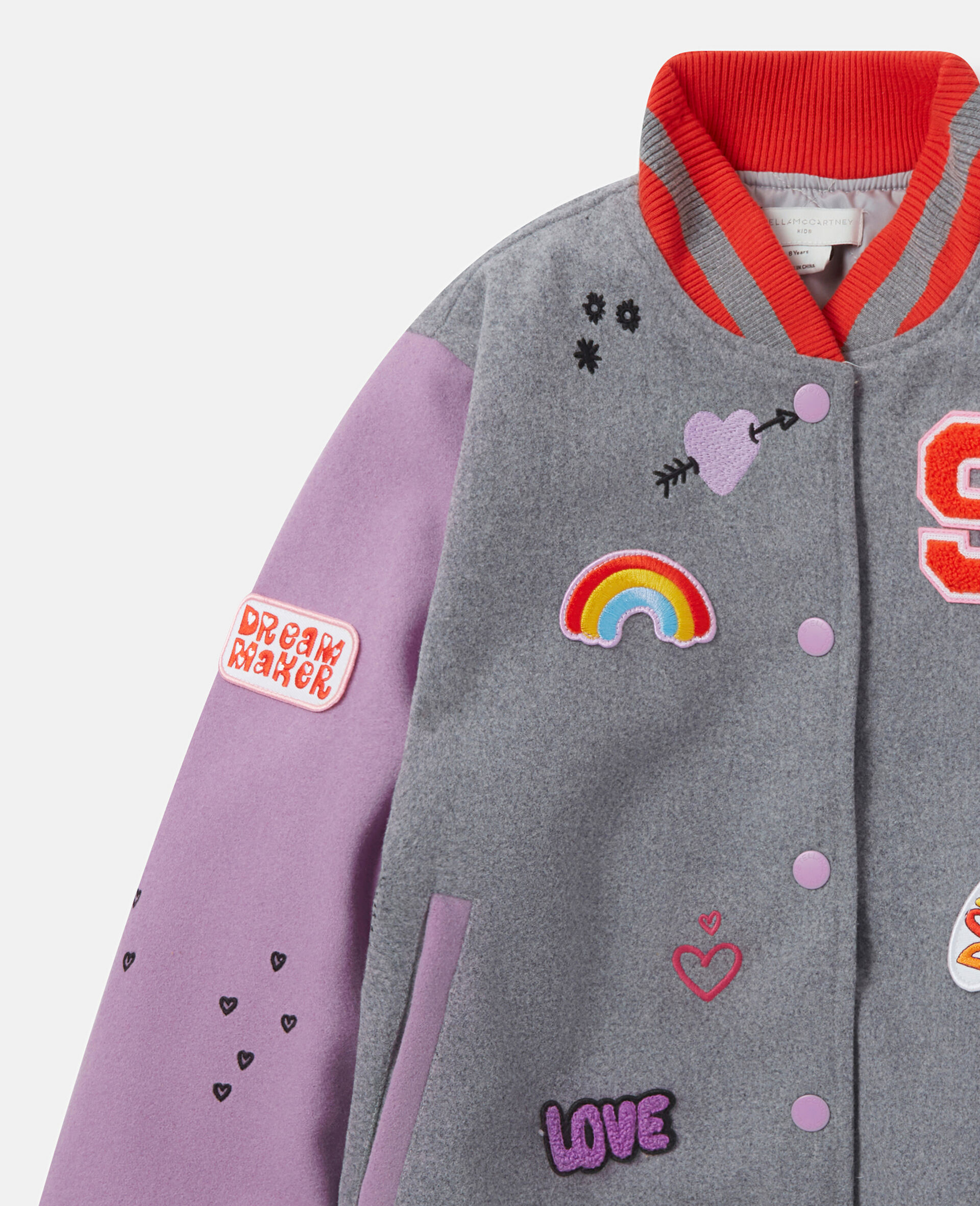 Stella McCartney Kids Appliqué Cotton Jacket