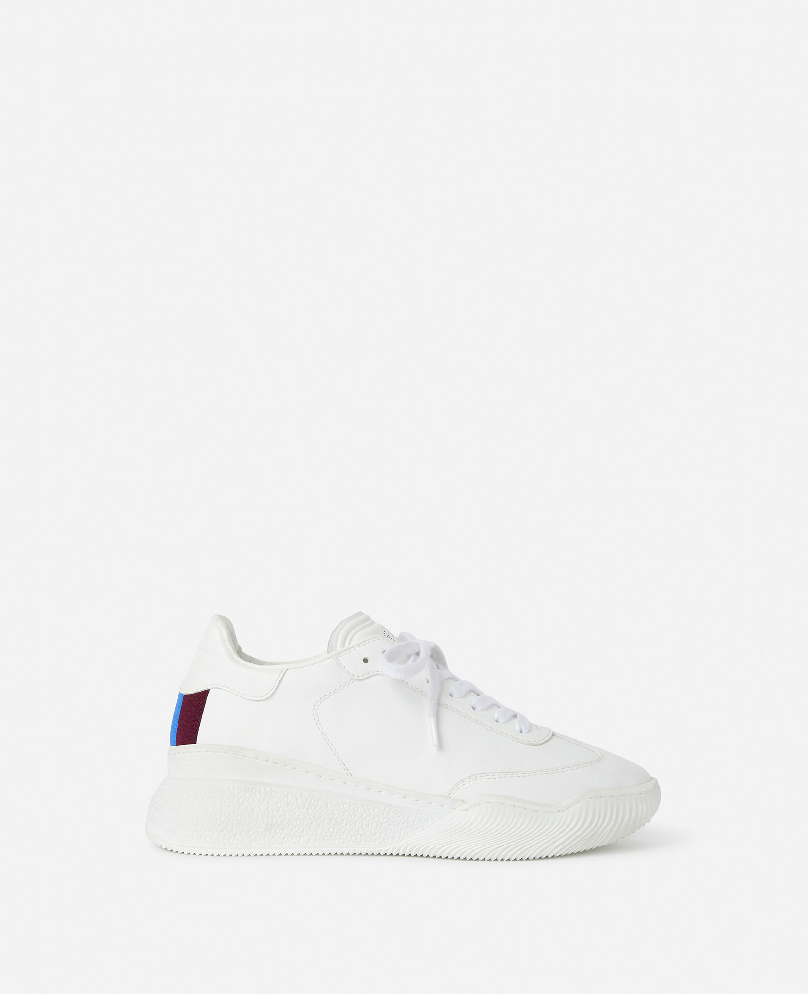 Women White Loop Lace-up Sneakers | Stella McCartney CA