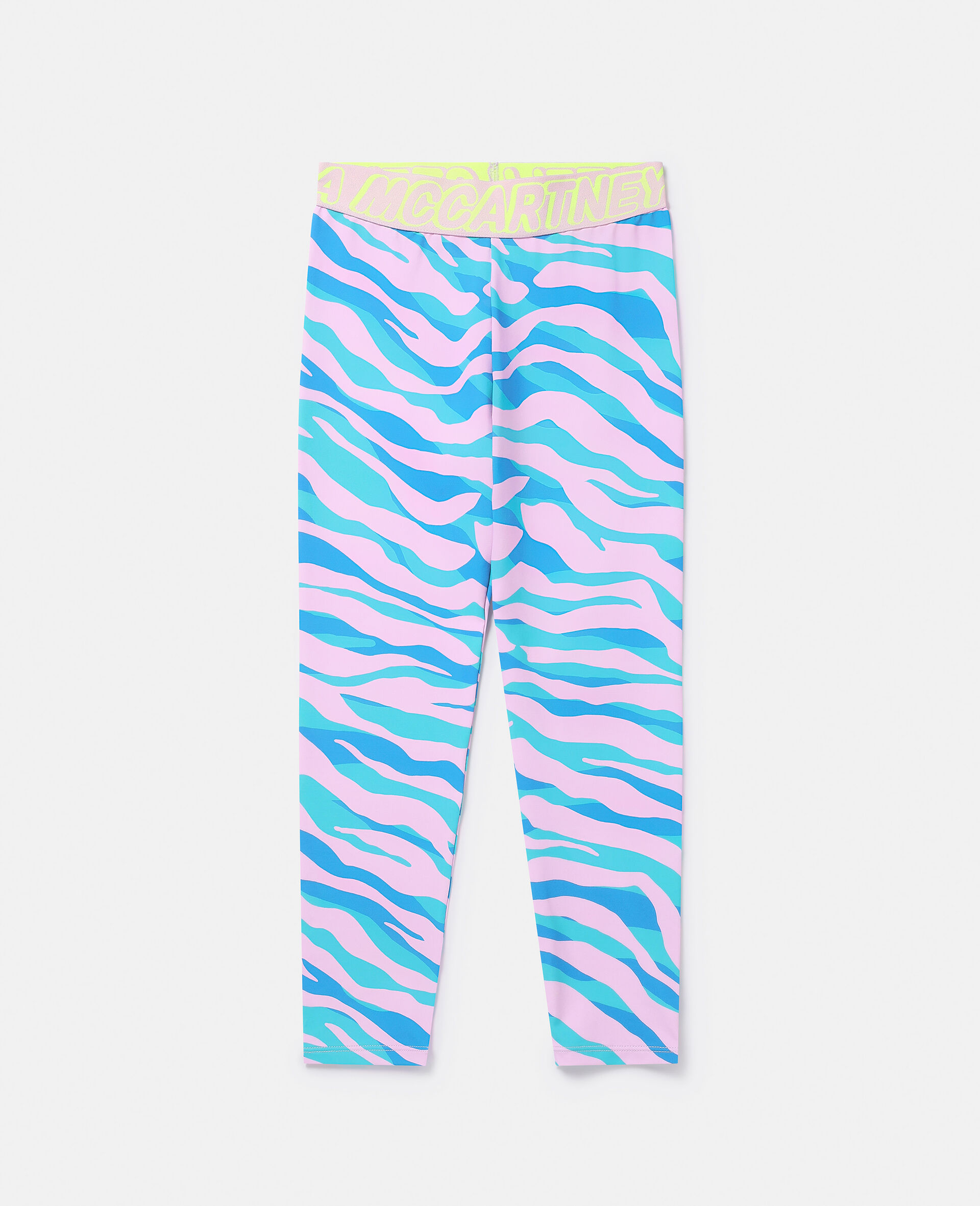 Zebra Print Leggings-Multicolored-large image number 0