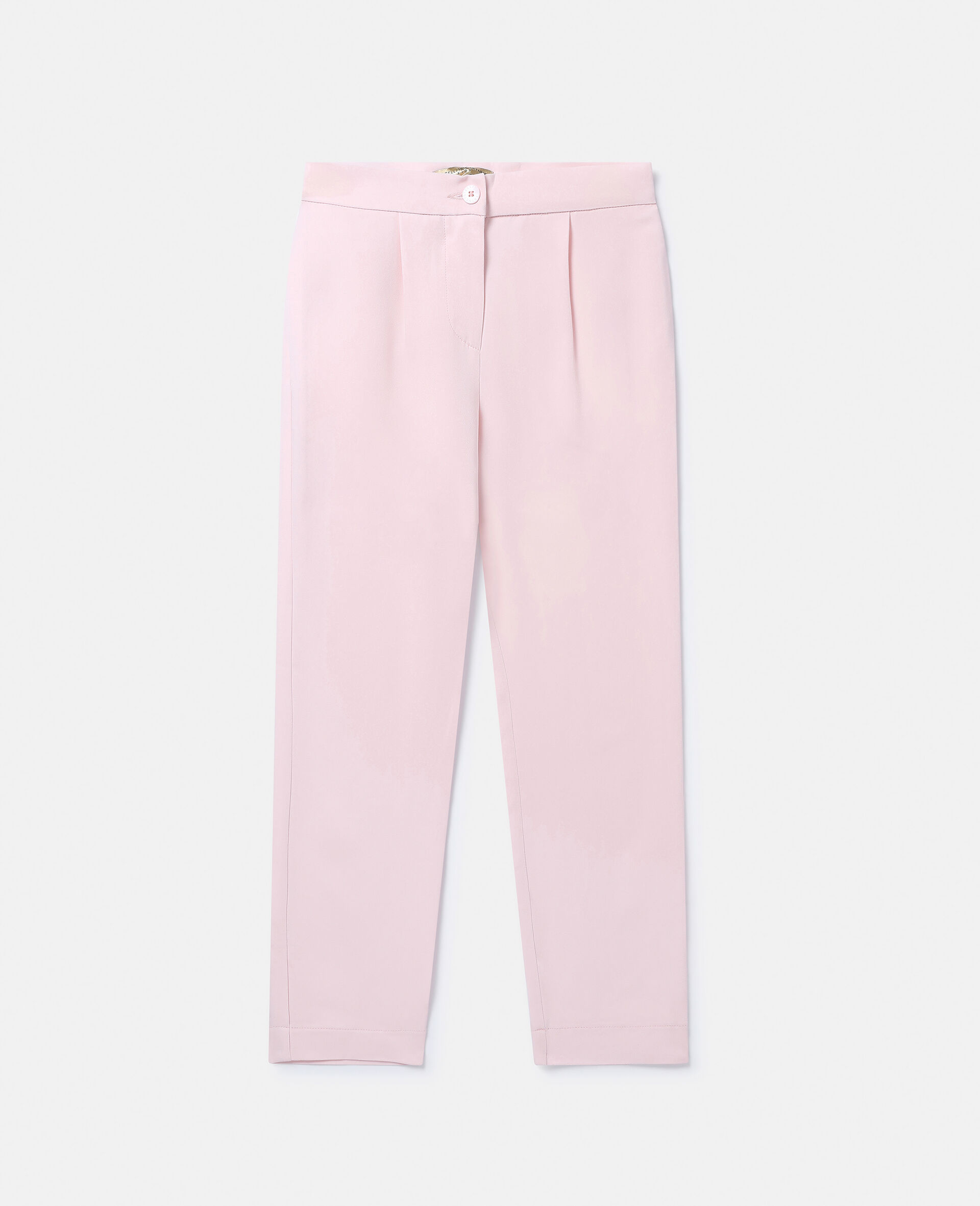 Pleat Front Tailored Trousers-핑크-large image number 0