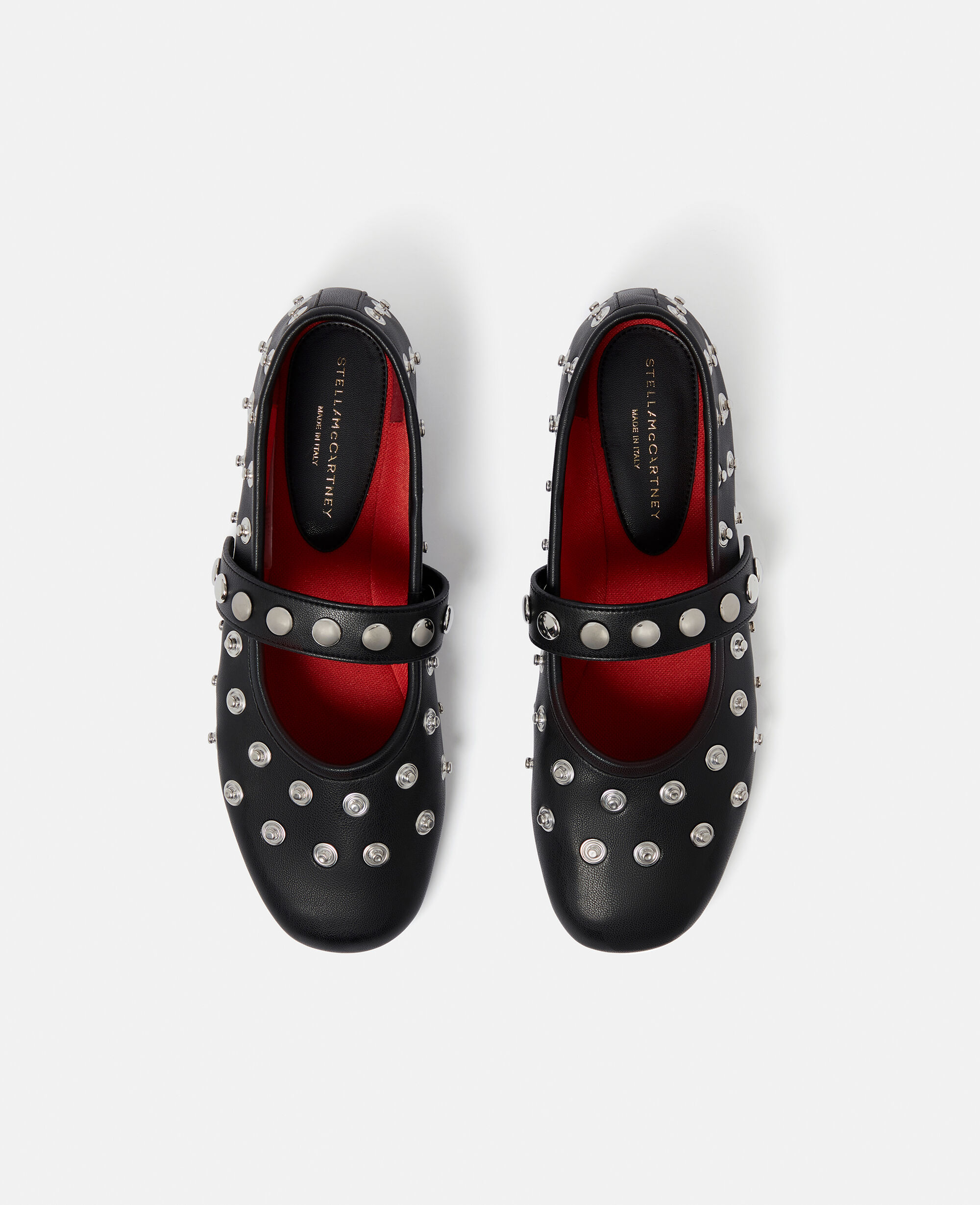 サンダル・ミュール Stella McCartney Stella McCartney Flat shoes Stella McCartney Ryder Semi Shine Alt Mat Flats | Shopbop