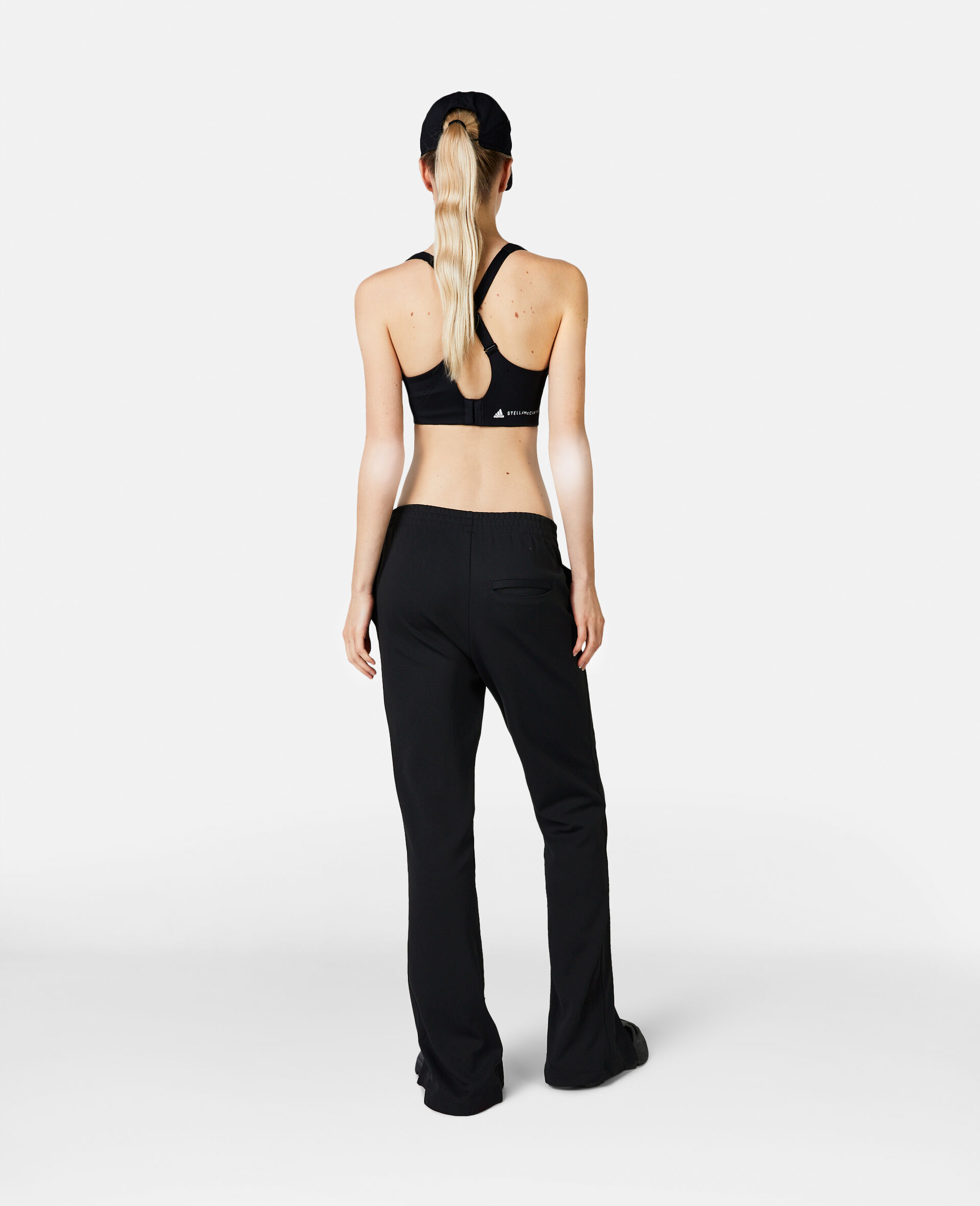 Adidas Women`s Pant Tights 3/4 Running Truepace Heat By Stella Mccartney Size  L, 194827025596 - Adidas clothing - Black