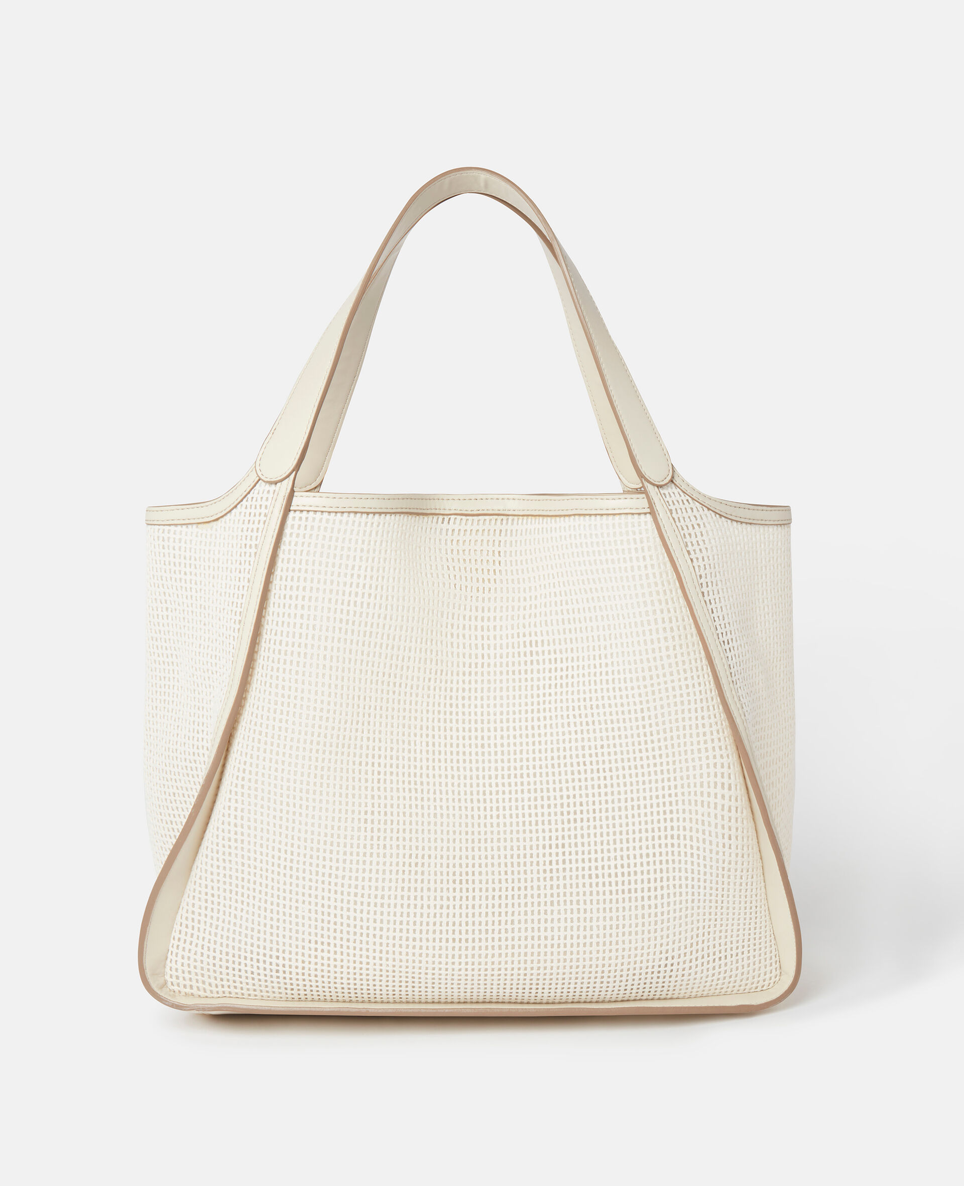 Women Magnolia white Logo Tote Bag | Stella McCartney CA