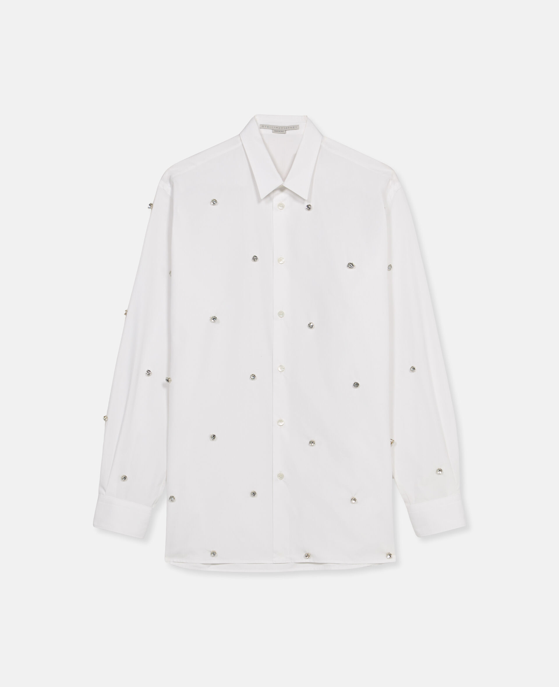 Star Boyfriend Shirt-White-large image number 0