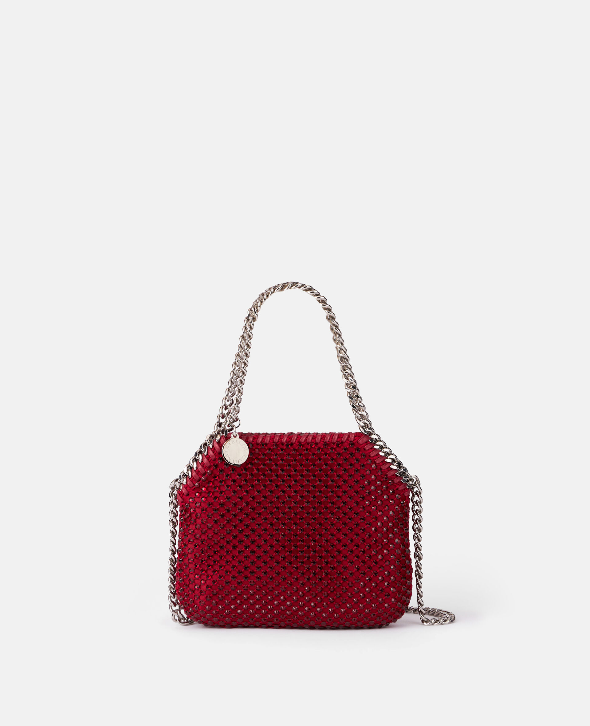 Mini Tote Bag Falabella Crystal-Rot-large image number 0