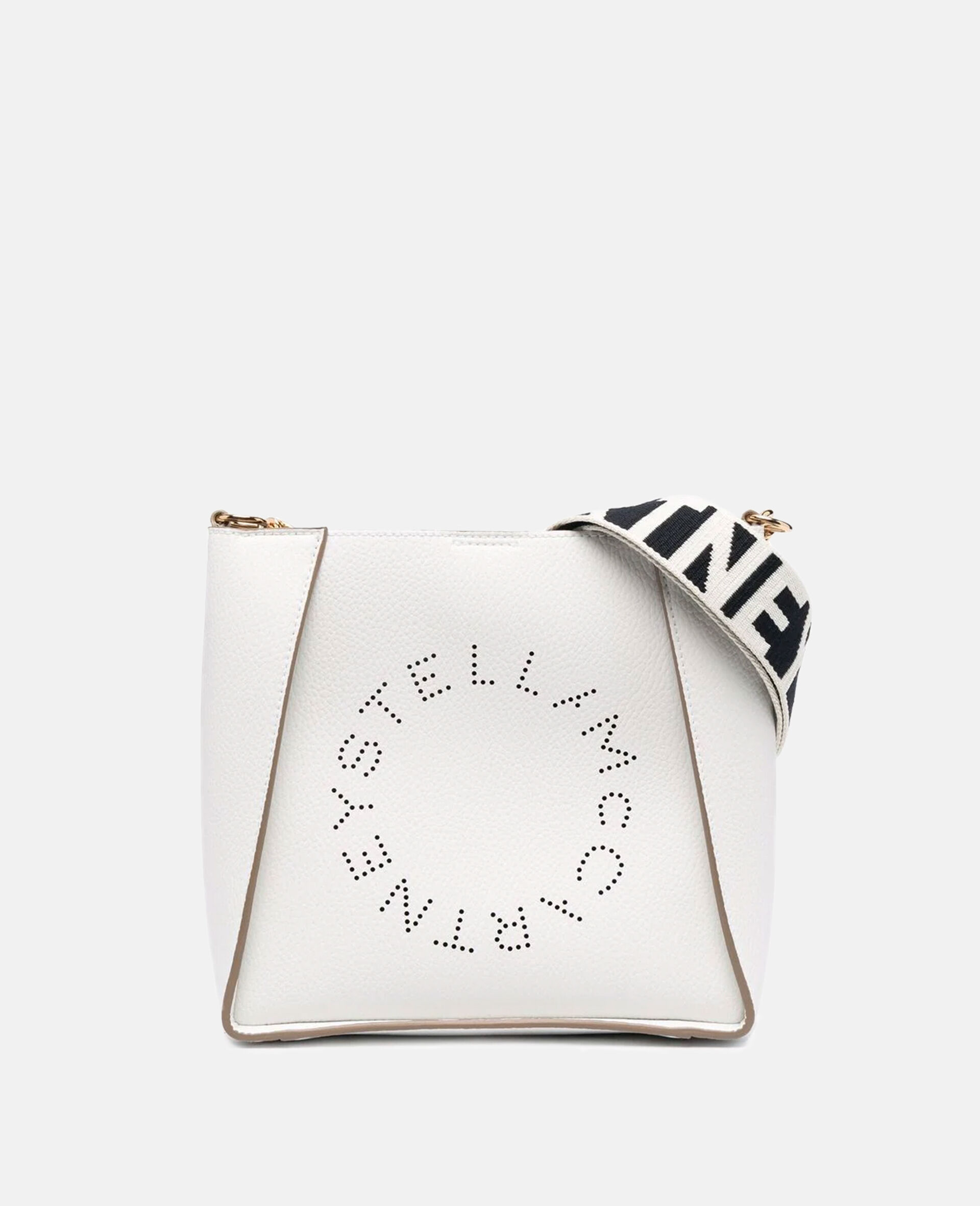 Logo Crossbody Bag-White-large image number 0