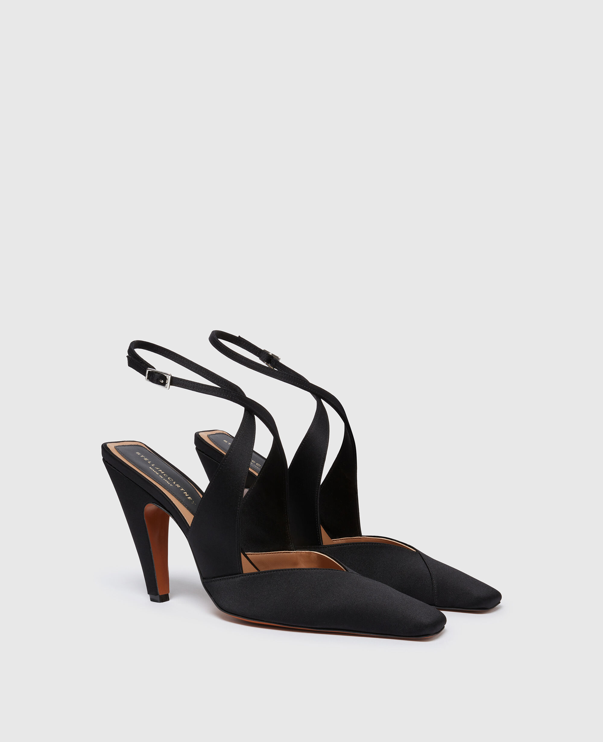 【STELLA MCCARTNEY】 ウエストバンド ピンストライプ ジョガー Women ネイビー エラスティック ウエストバンド ピンストライプ