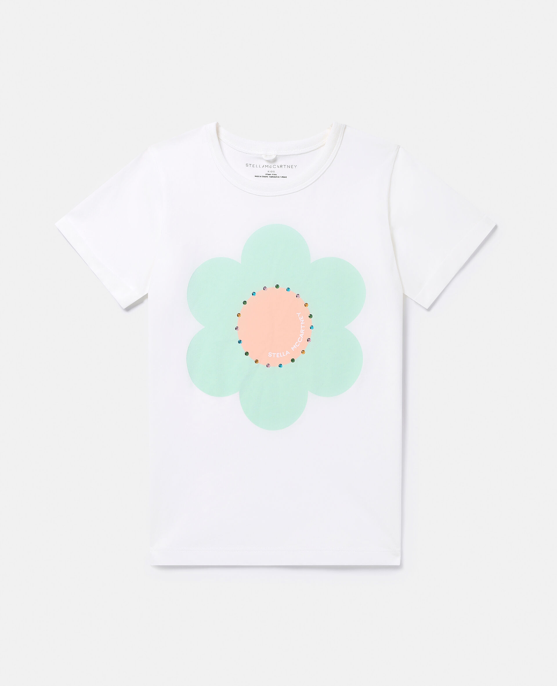 Graphic Flower T-Shirt-Rose-large image number 0