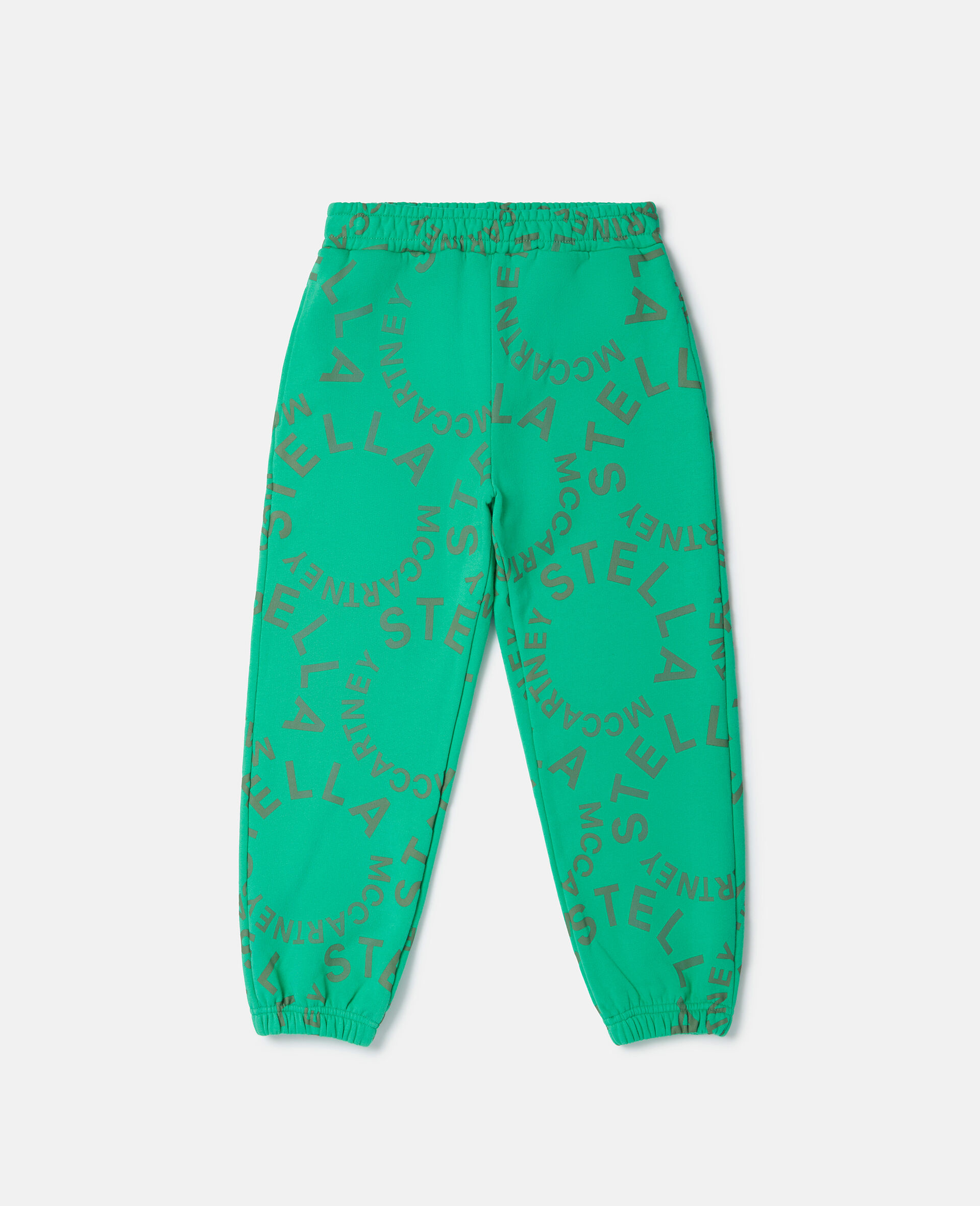 Circular Logo Joggers-Green-large image number 0