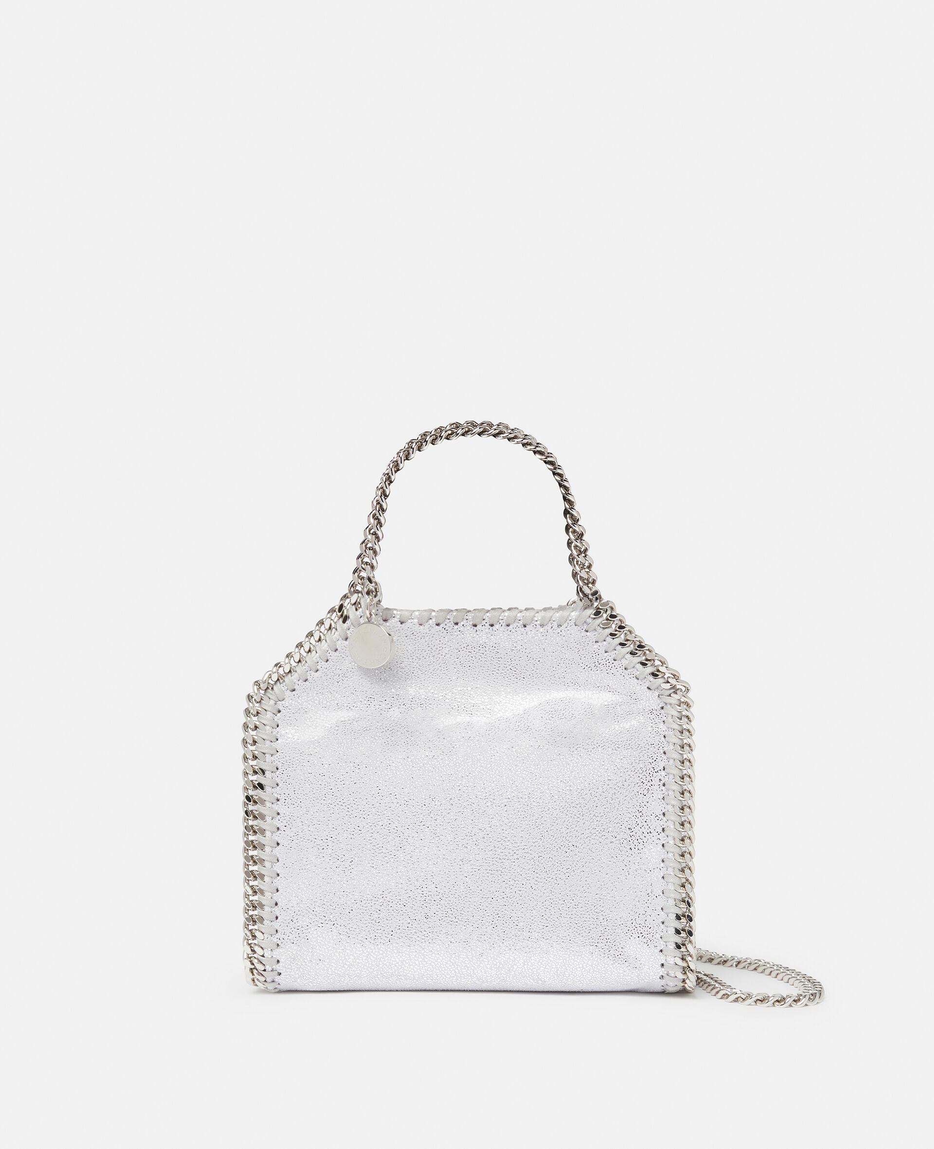 Mini Tote Bag Falabella-Silver-large image number 0