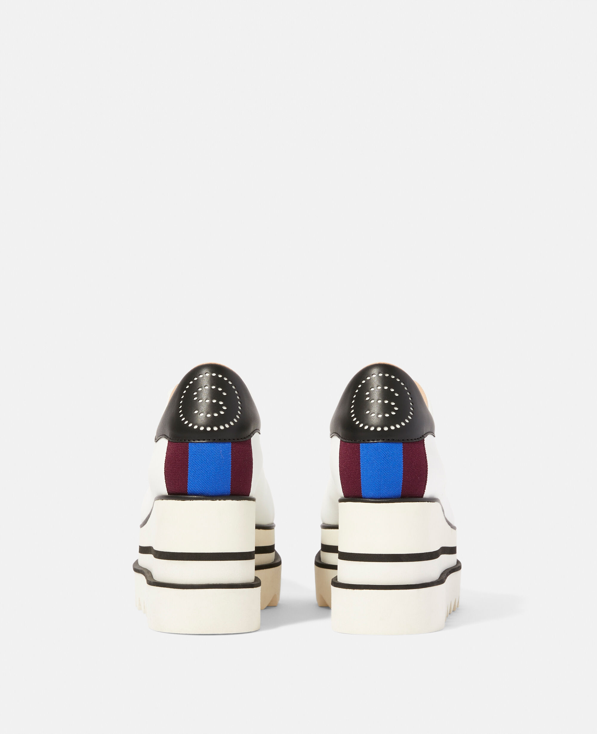 Stella mccartney white platform shoes cheap