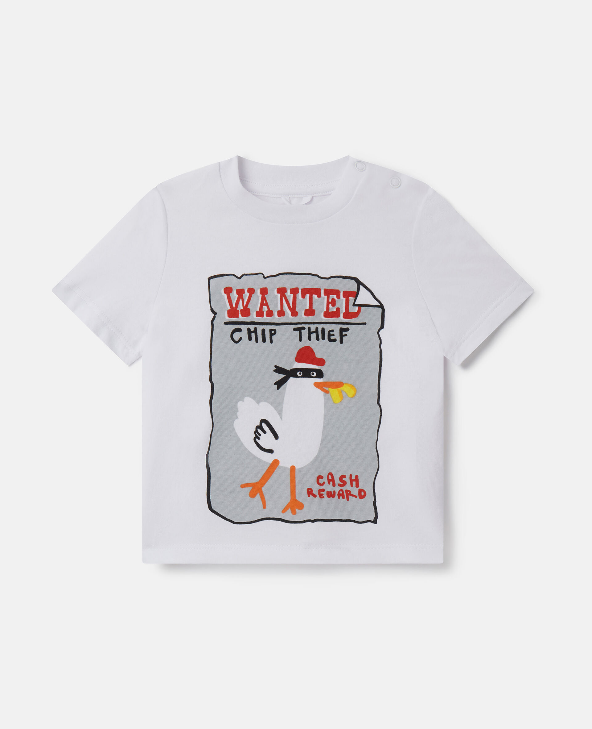 Seagull Bandit T-Shirt-Weiß-large image number 0