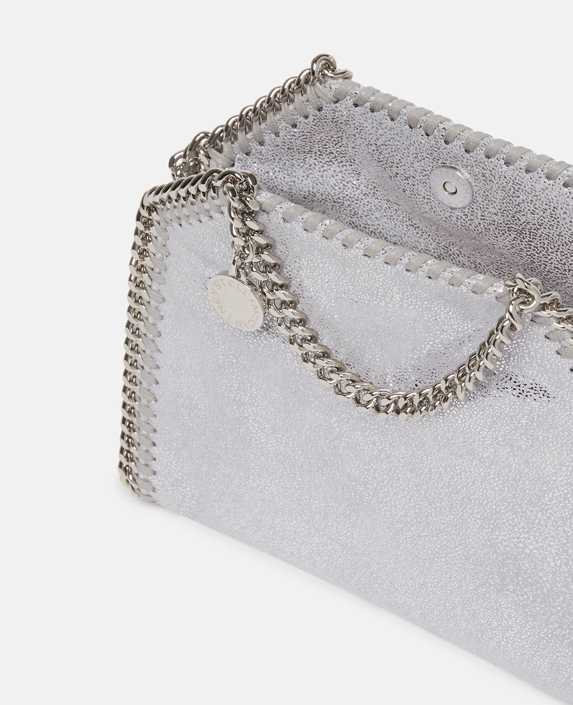 気品【Stella McCartney】パール タイニー トートバッグ Women サファイアブルー ファラベラ パール タイニー トート