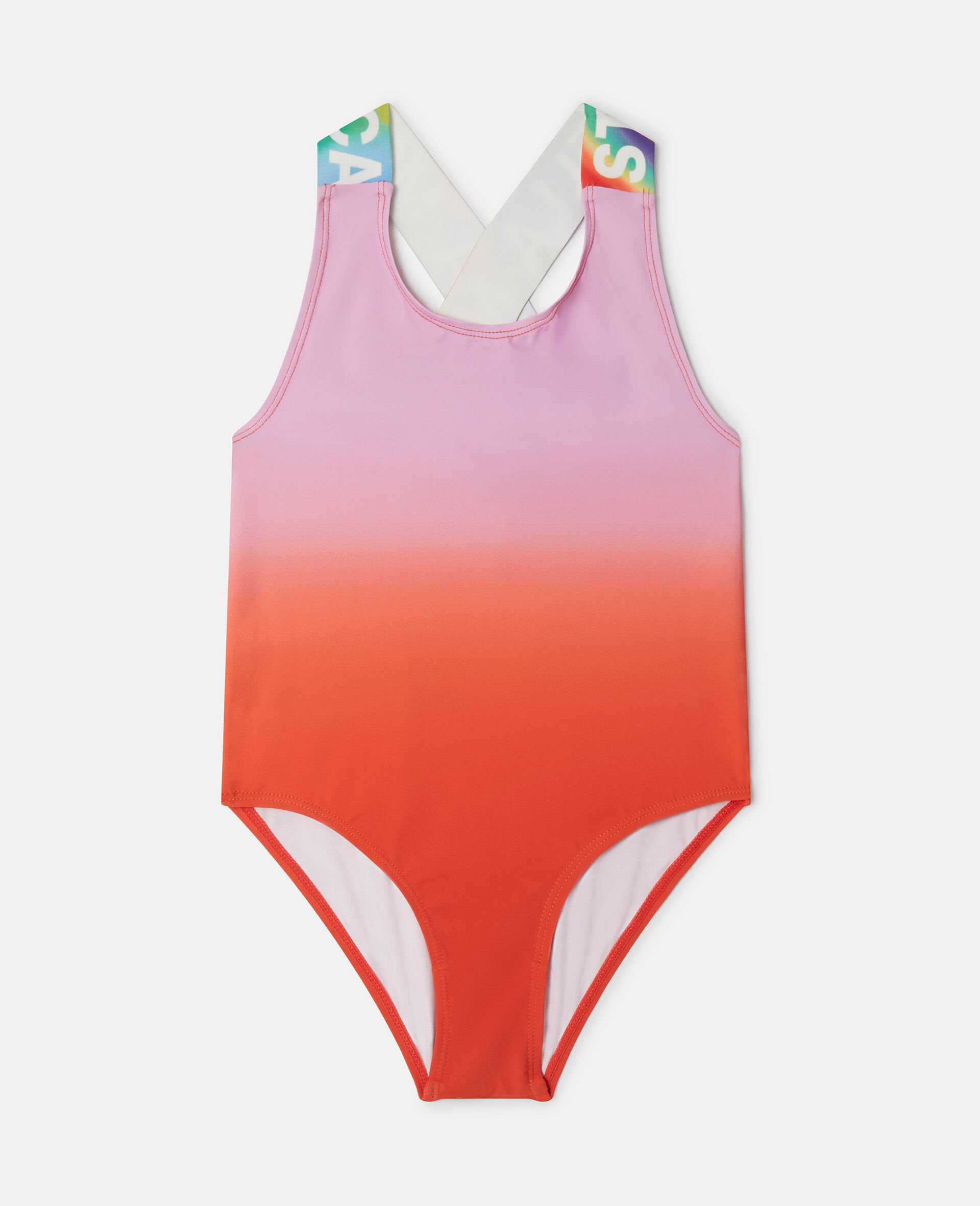 Logo Tape Ombré Swimsuit-マルチカラー-large image number 0