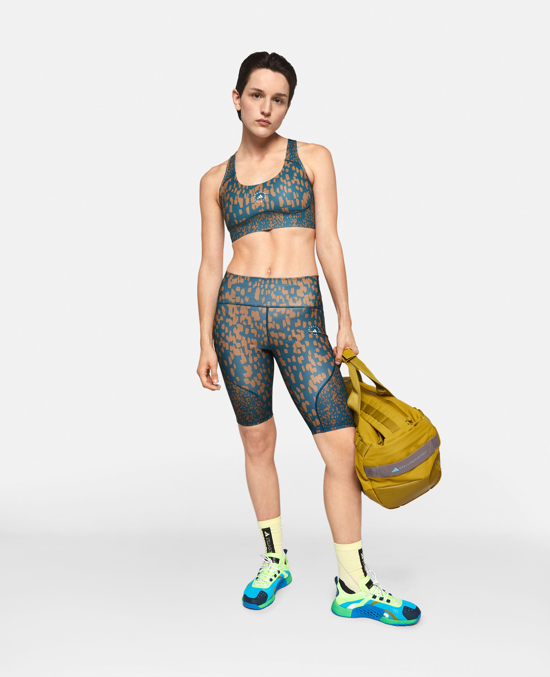 Legging sans coutures adidas by Stella McCartney TrueStrength - Turquoise  adidas, adidas France