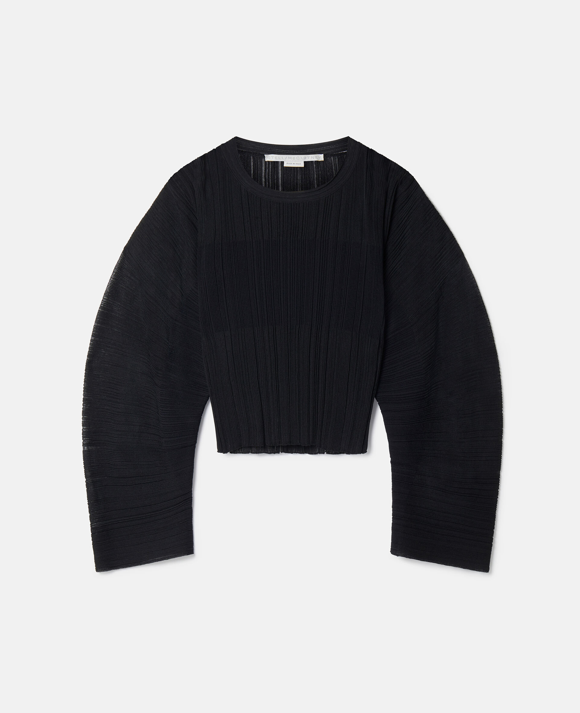 Stella McCartney Oversized Crochet Trim Knit Sweater Gray, $880, Bergdorf  Goodman