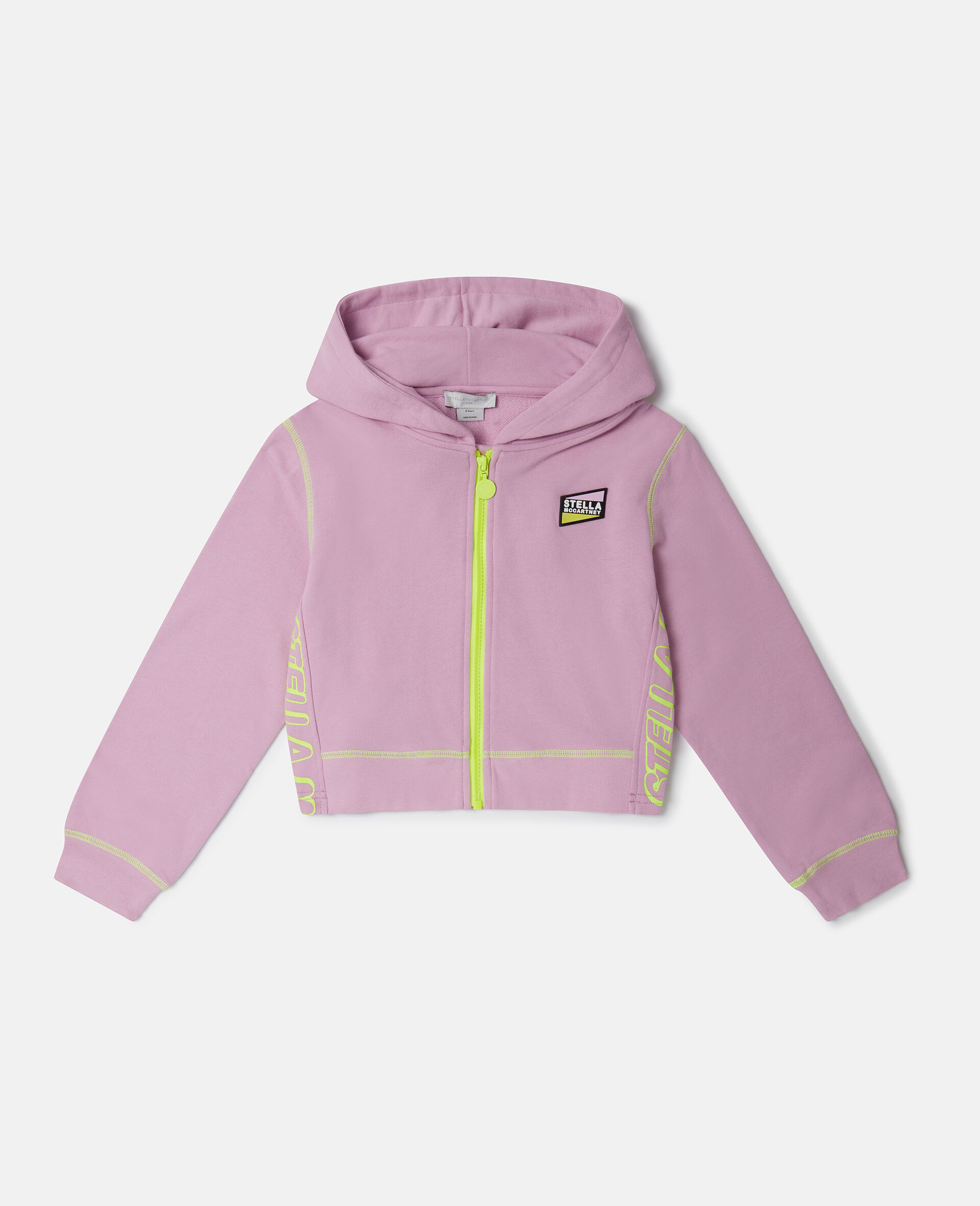 SMC Neon Trim Zip Hoodie-Purple-large image number 0