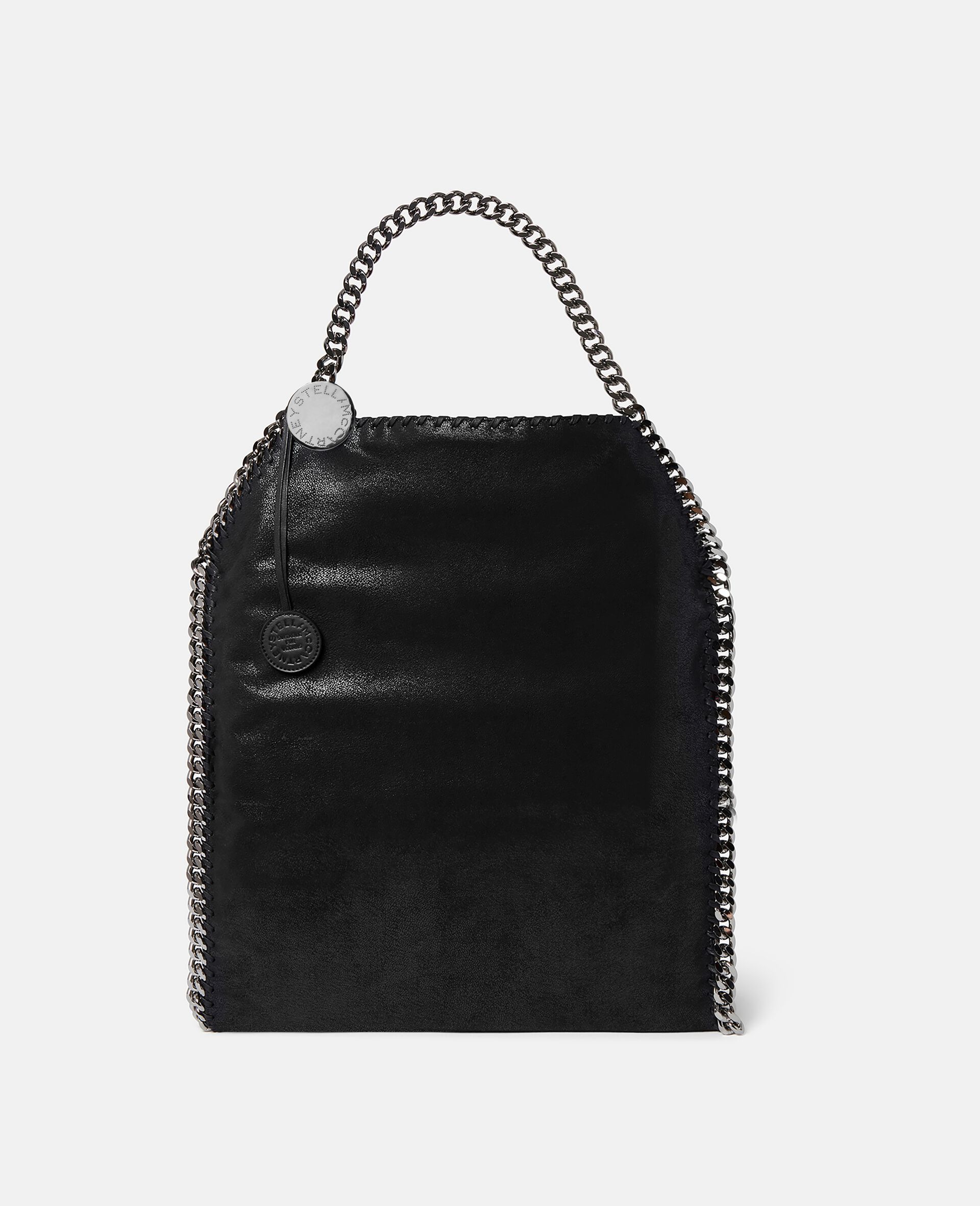 Black maxi shopper bag