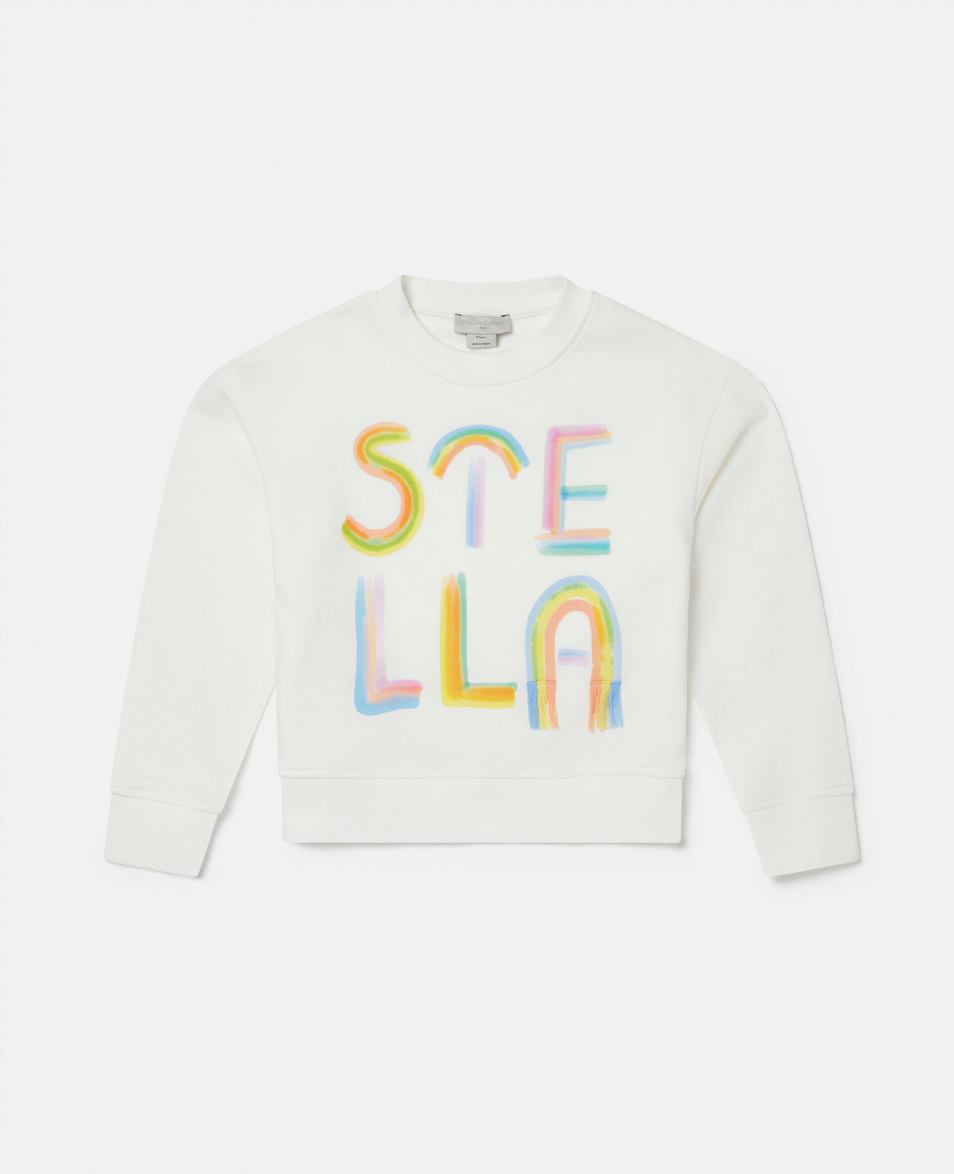 Sweat shirt arc en ciel Logo Stella-Bleu-large image number 0