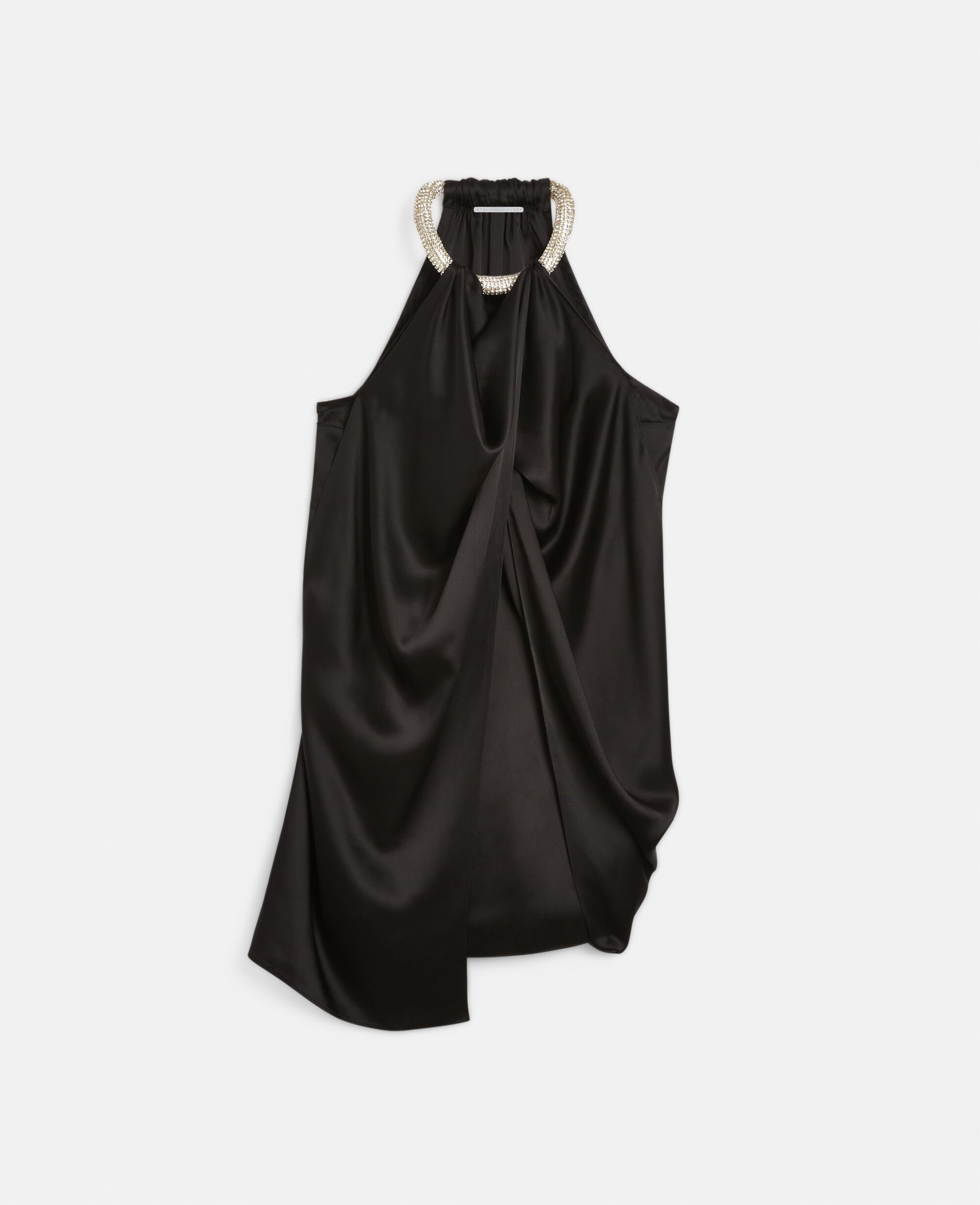 Women ブラック ダイヤモンドチョーカー ミニドレス | Stella McCartney JP