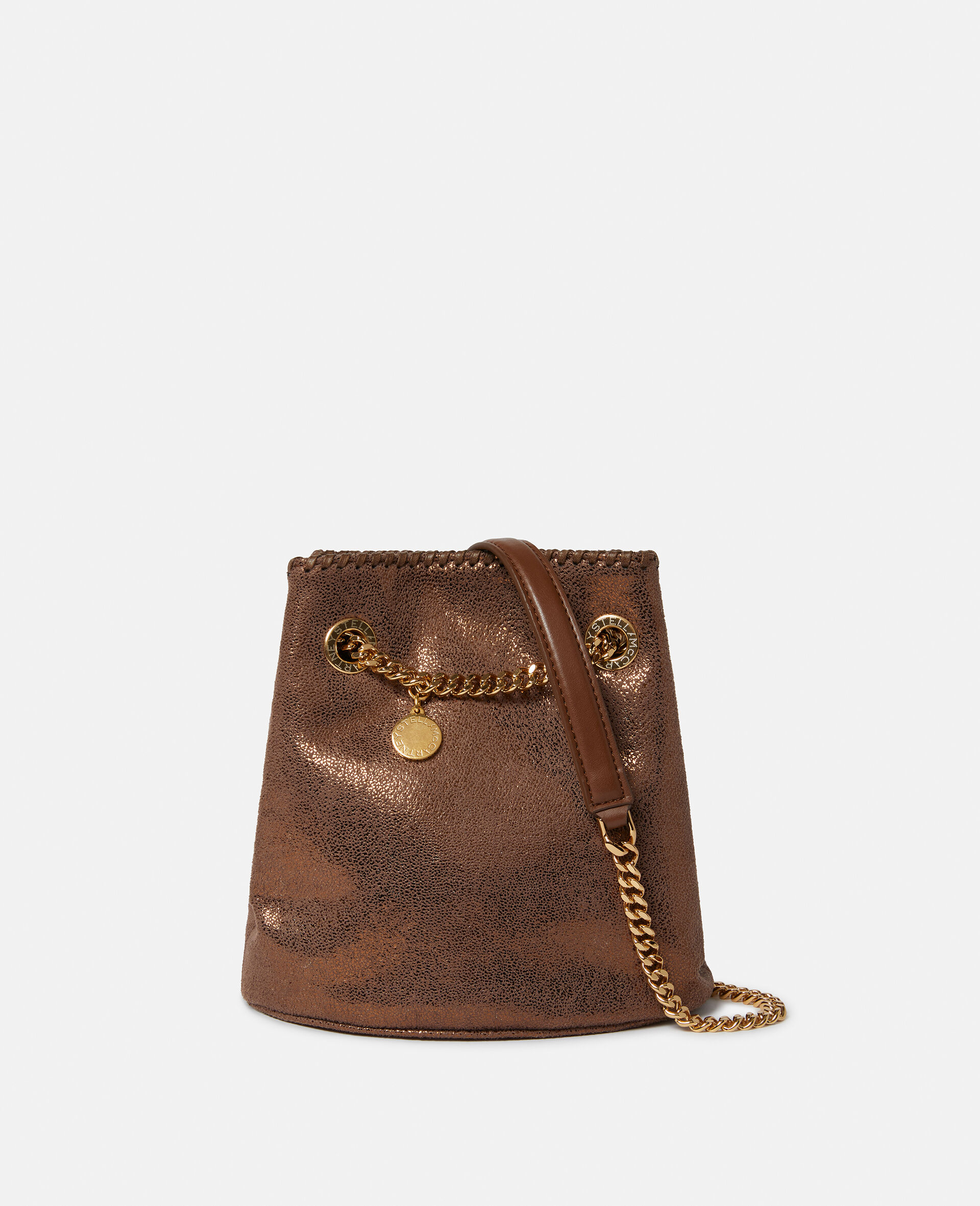 Falabella Bucket Bag-Gold-large image number 0