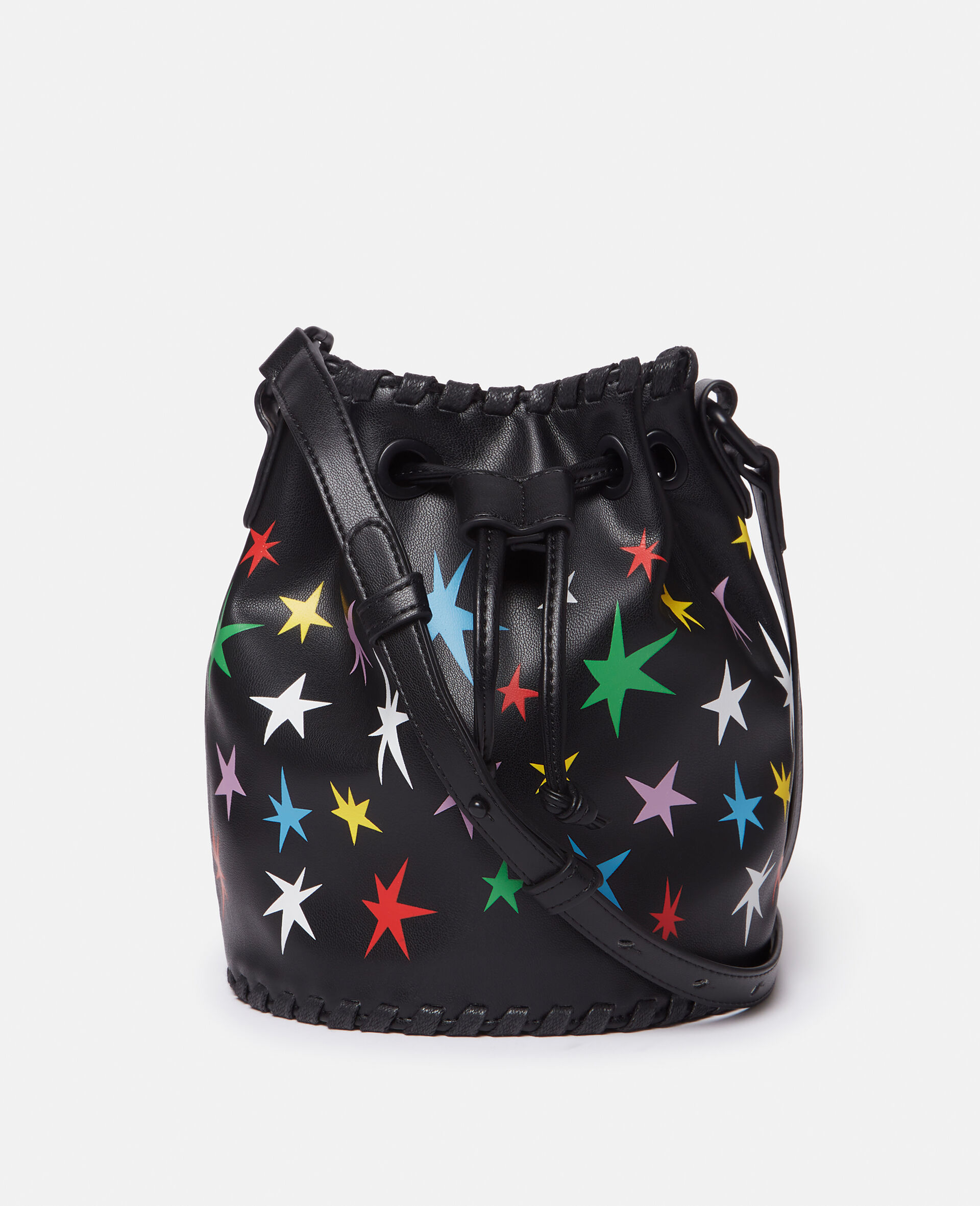 Star Pattern Bucket Bag-Multicoloured-large image number 0