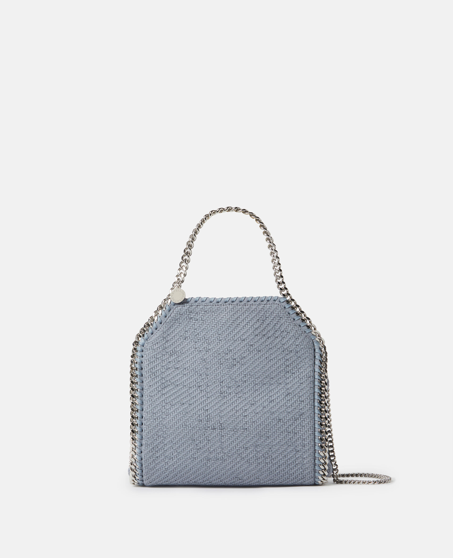 Falabella Mini Tote Bag-Blue-model