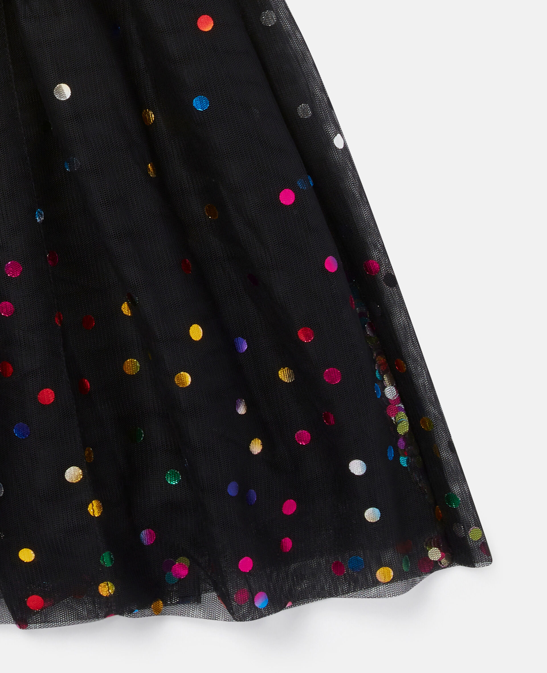 Robe En Tulle A Pois Noir Pour Women Stella Mccartney Fr 7122